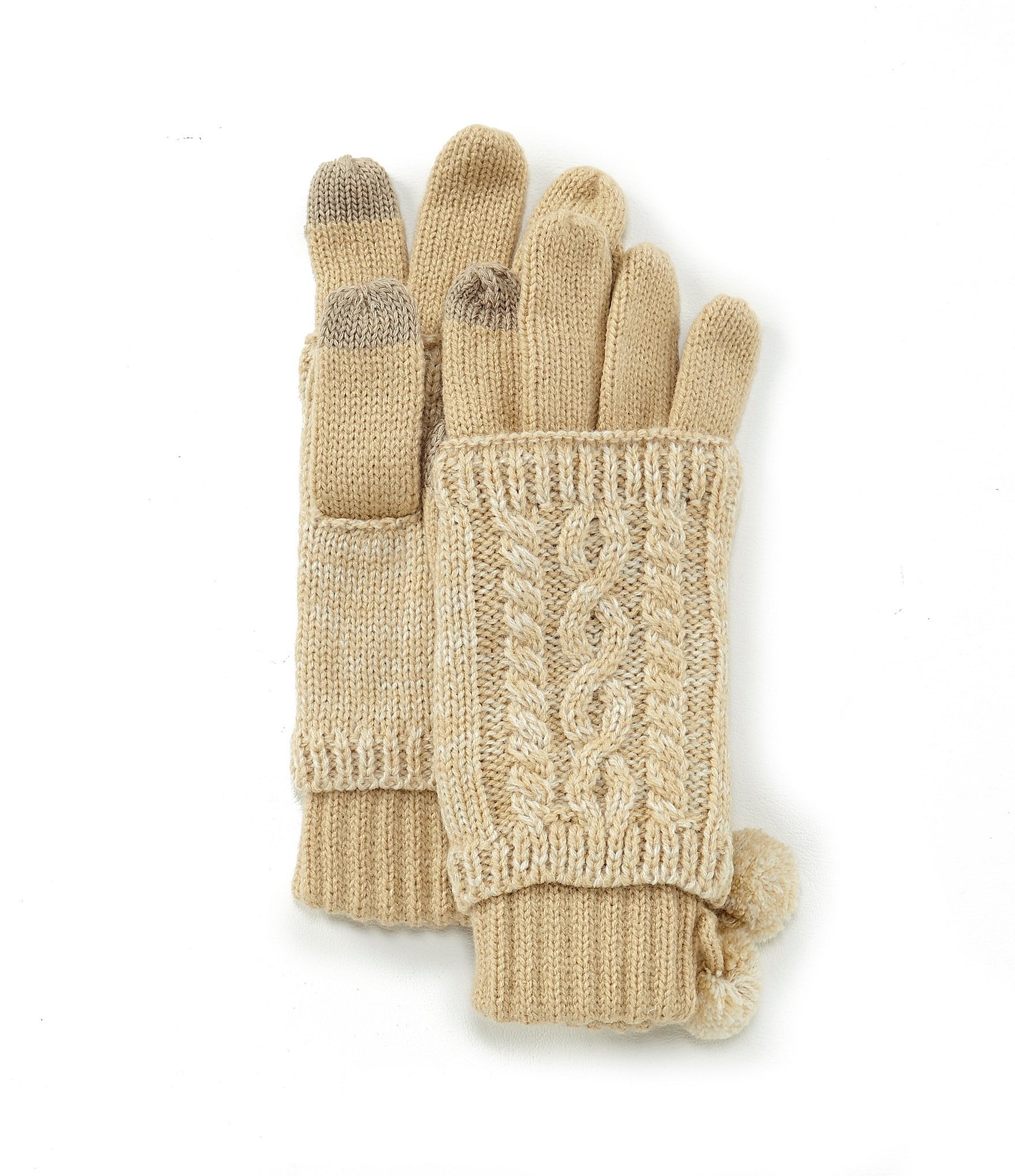 C.C. BEANIES Marled 3-In-1 Touch Gloves | Dillard's