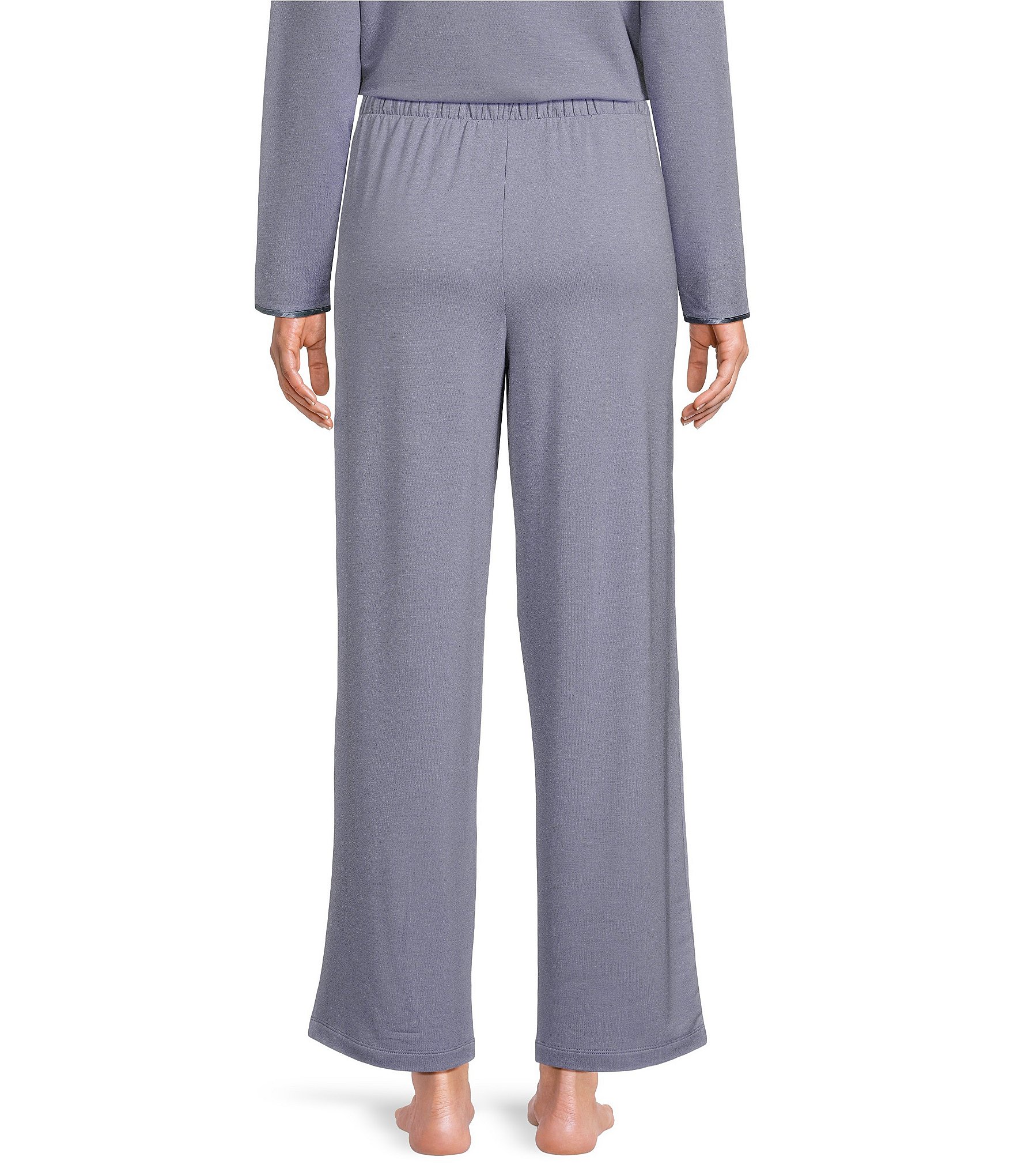 Cabernet French Terry Drawstring Tie Coordinating Sleep Pant