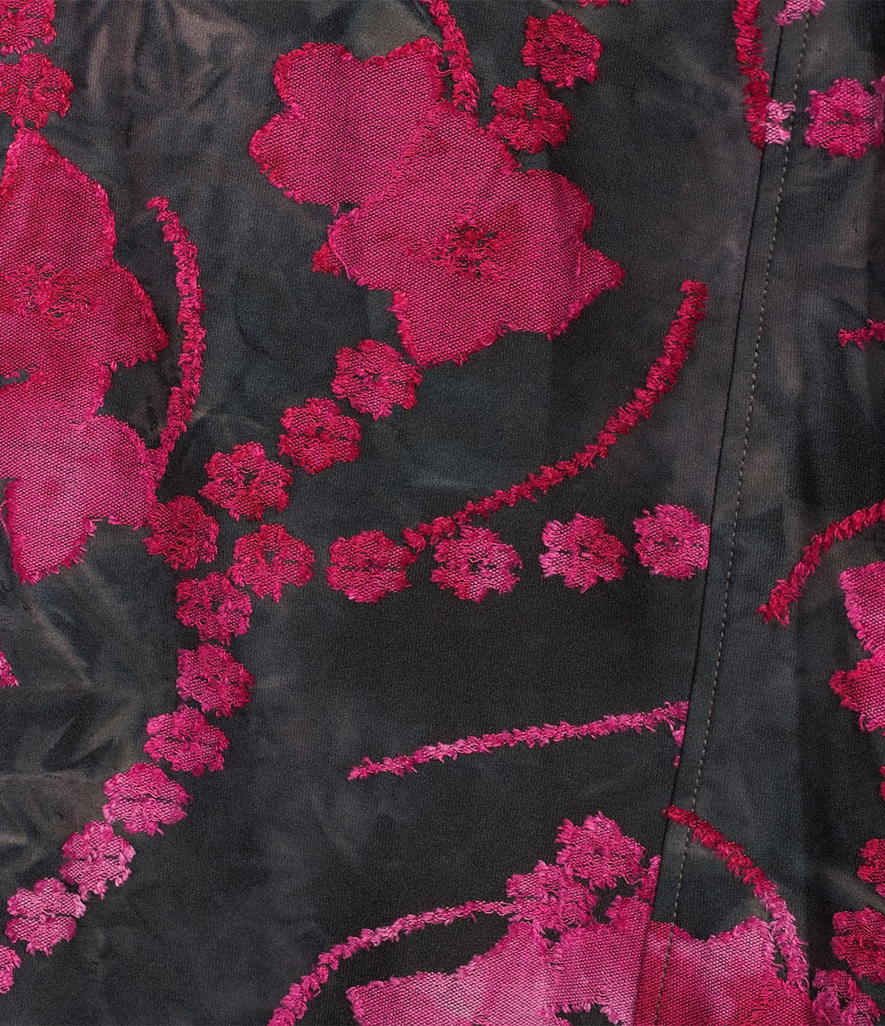 Calessa Plus Size Burnout Tie-Dye Knit Wrist Sleeve Open-Front Cardigan