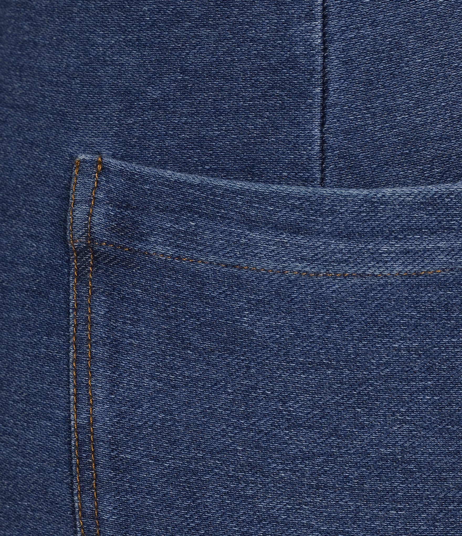 Calessa Plus Size Denim Wide Leg Cropped Pull-On Pant