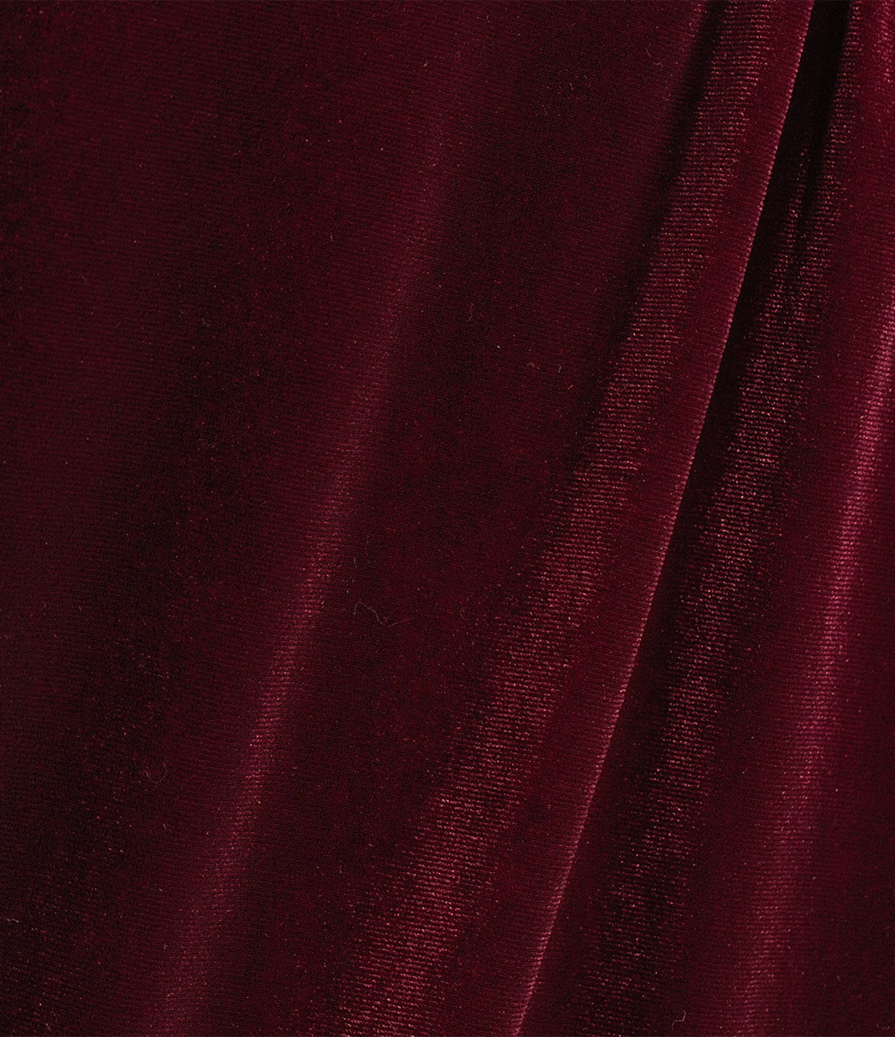 Calessa Plus Size Embroidered Velvet Ruffled Split V-Neck Long Sleeve Button-Front Tunic