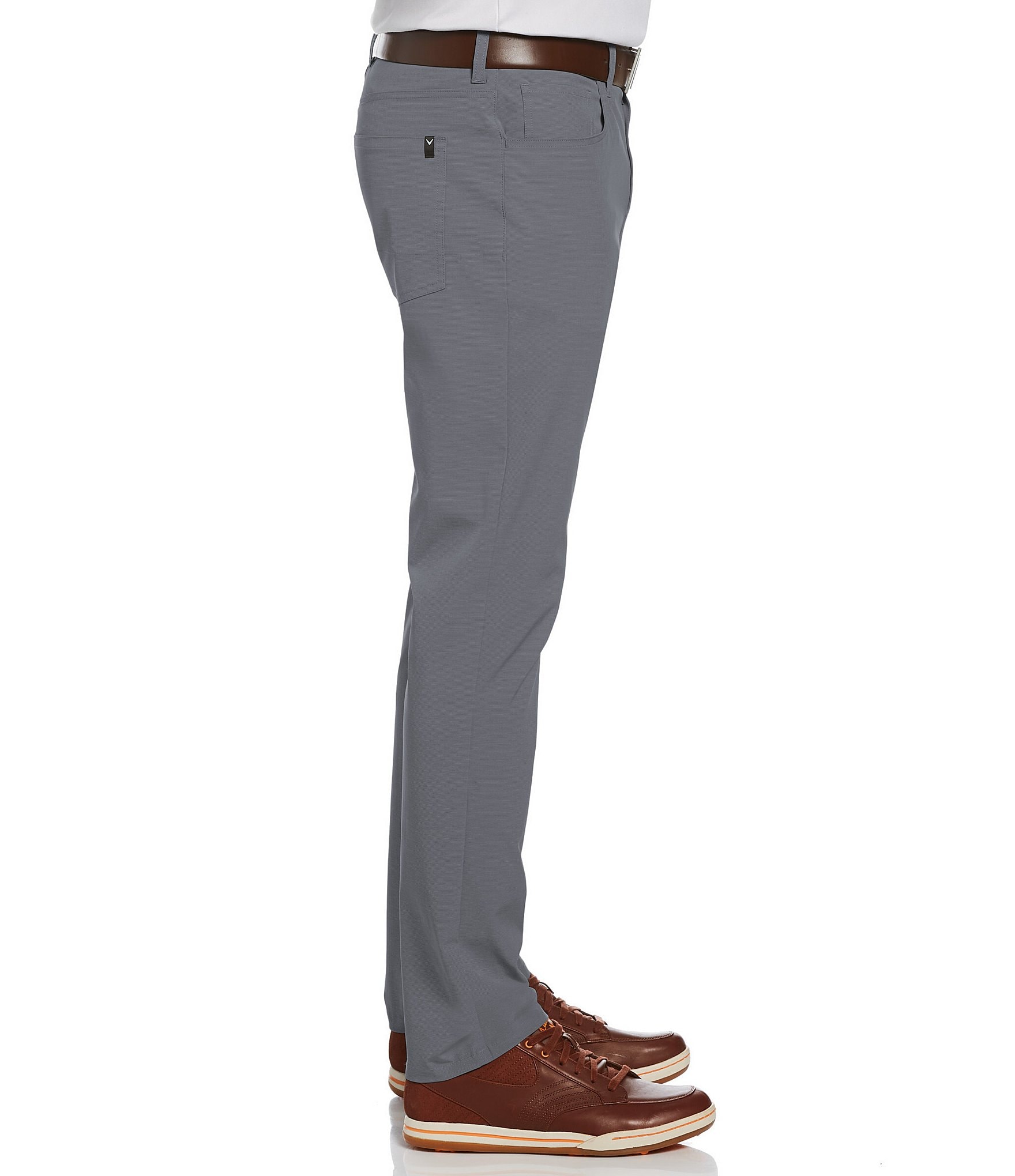 Callaway Big & Tall Flat Front Stretch Pants