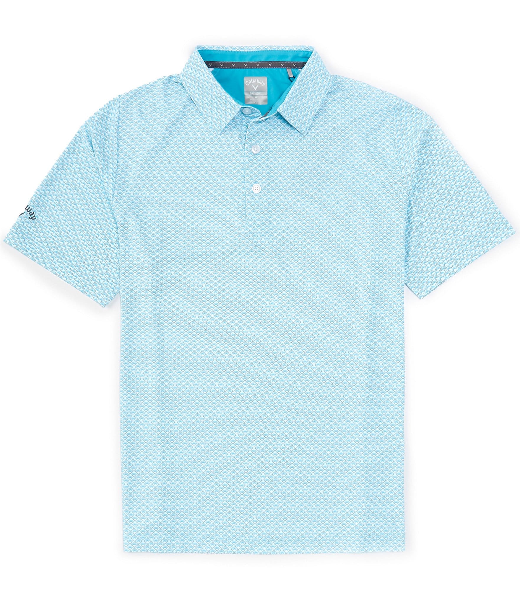 Callaway Short Sleeve Novelty Printed Polo Shirt | Dillard's