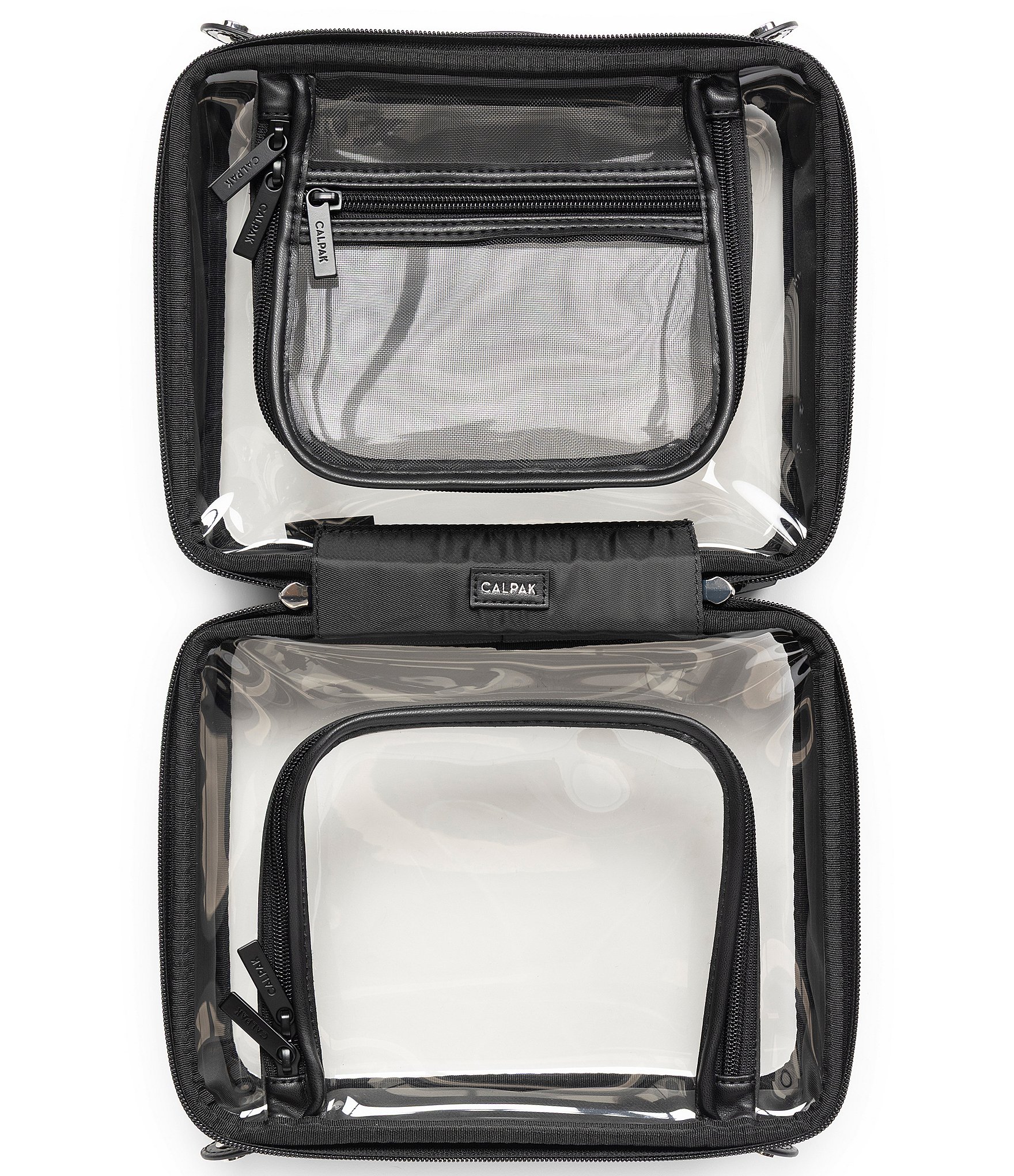 CalPak Medium Clear Cosmetics Case