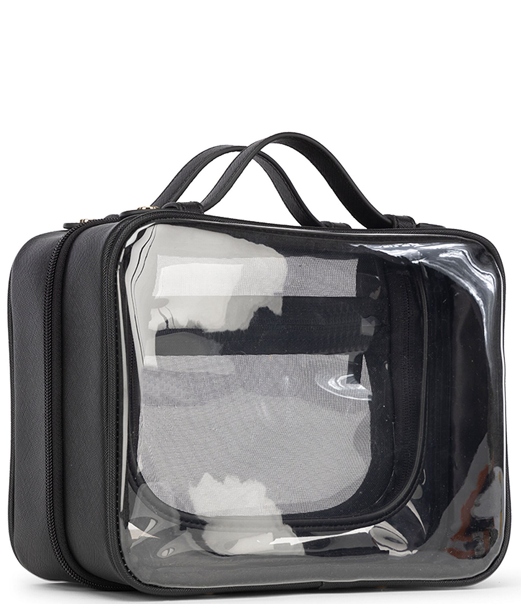CalPak Medium Clear Cosmetics Case