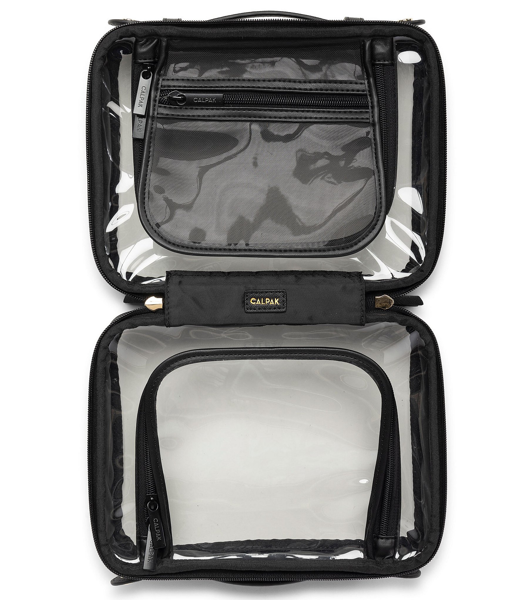 CalPak Medium Clear Cosmetics Case