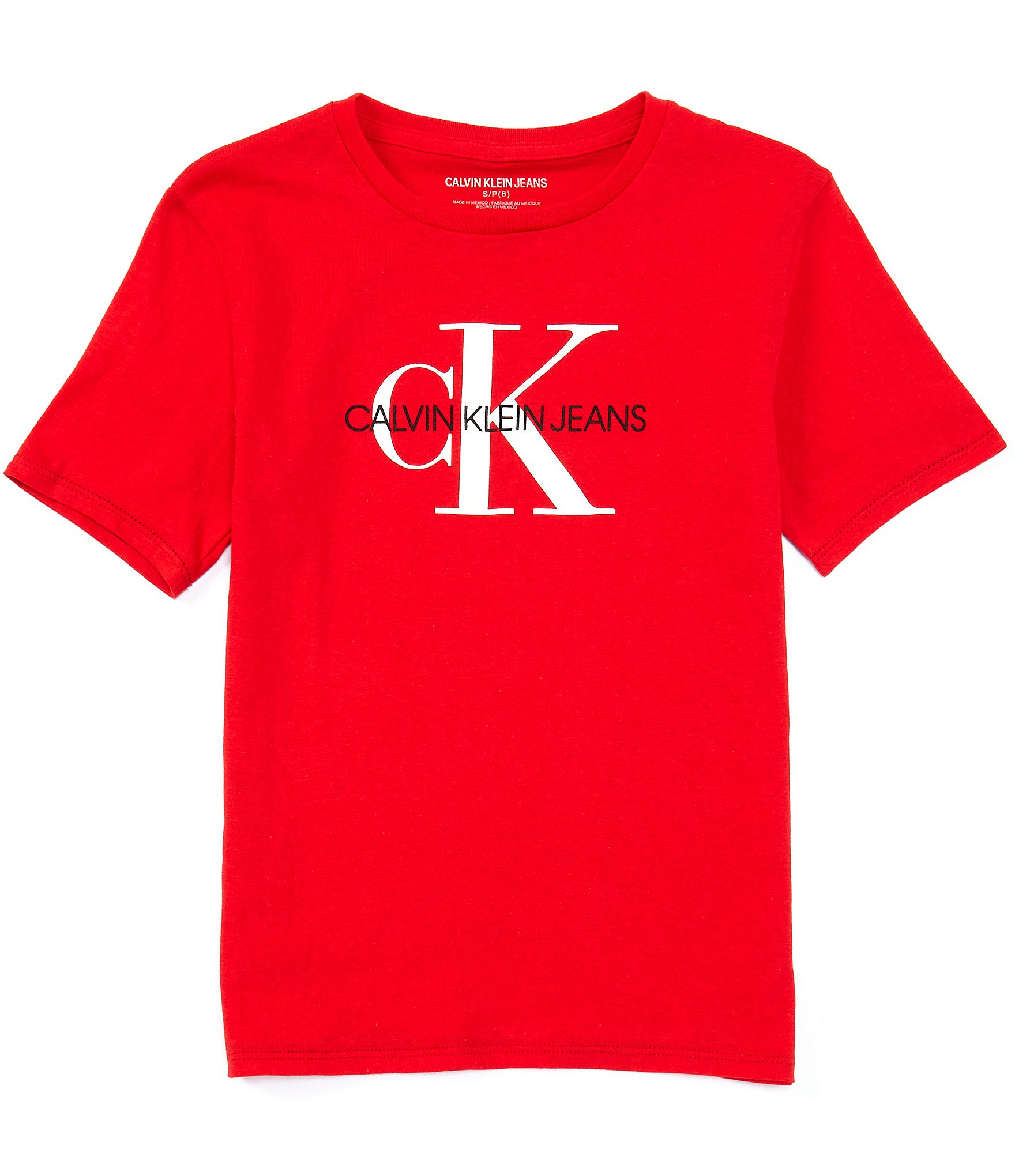 fænomen announcer Moderne Calvin Klein Big Boys 8-20 Short-Sleeve Old School Logo T-Shirt | Dillard's