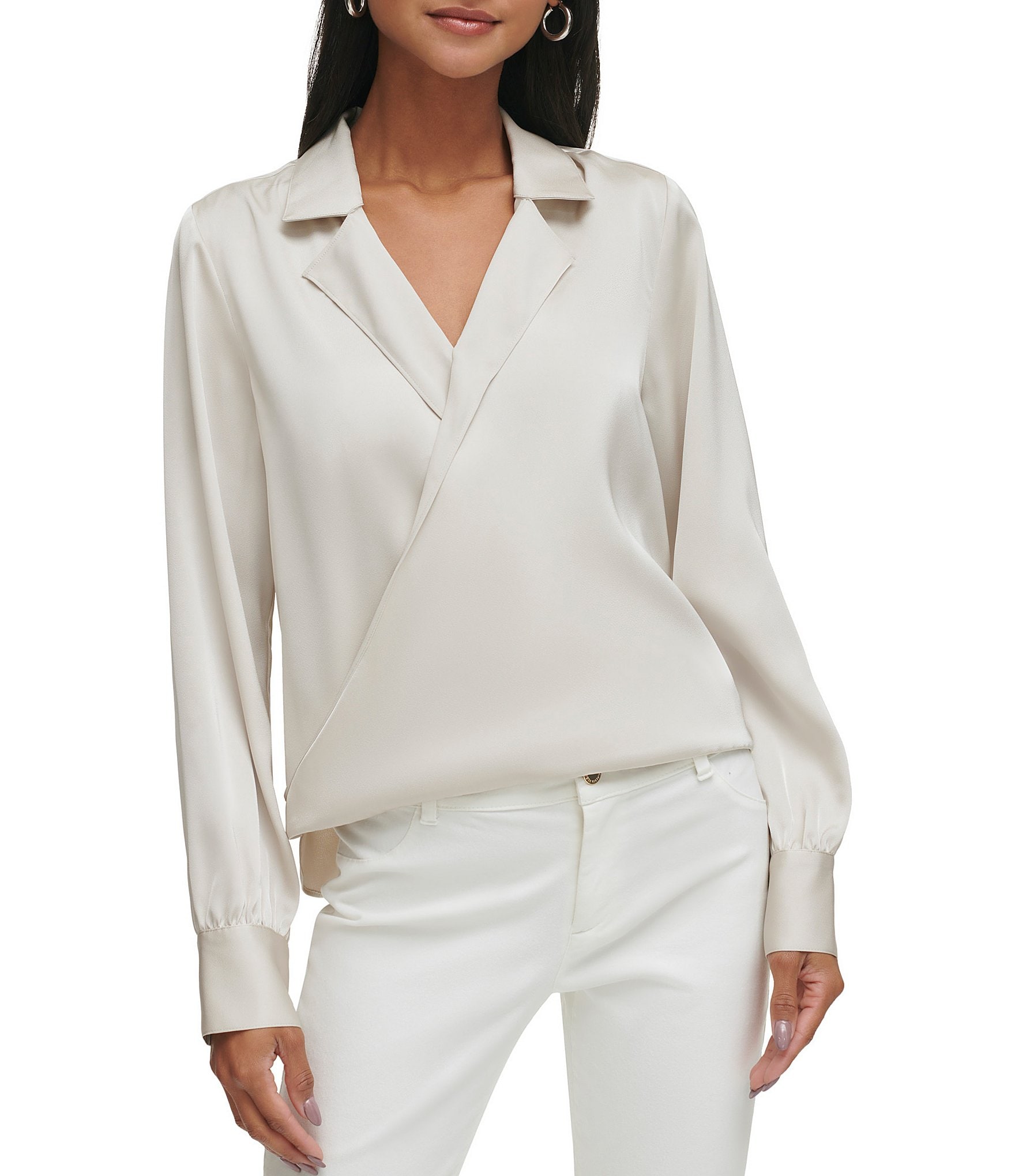 https://dimg.dillards.com/is/image/DillardsZoom/zoom/calvin-klein-collared-v-neck-wrap-front-blouse/00000000_zi_a49aee72-ccaf-4e0b-a524-42b628a90faf.jpg