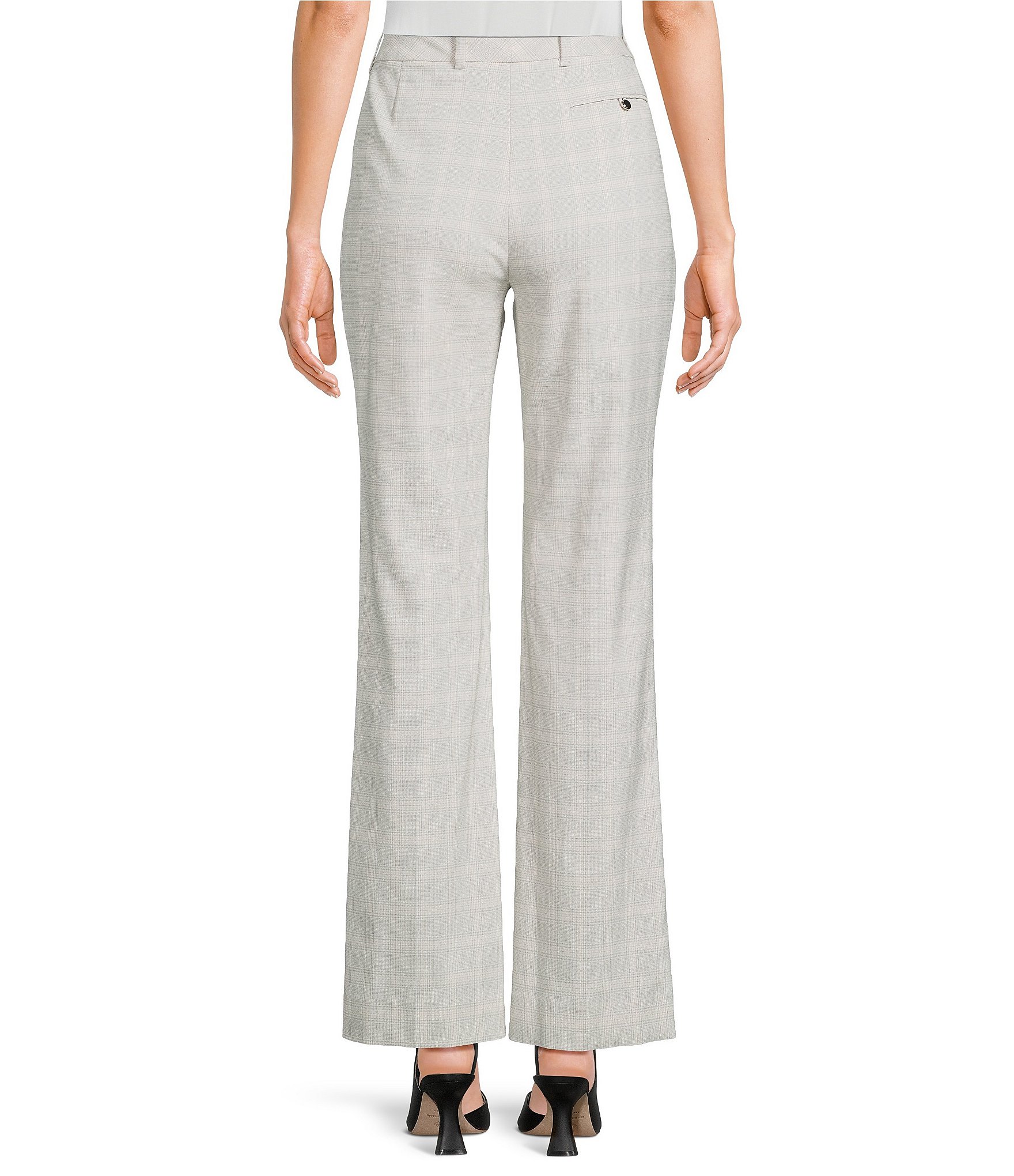 Calvin Klein Coordinating Lux Window Pane Modern Fit Pants