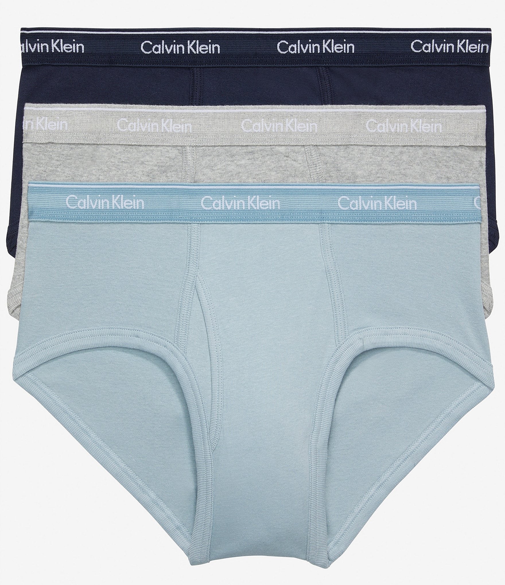 Calvin Klein Men's Cotton Classics 5-Pack Brief, 5 Black, Small at