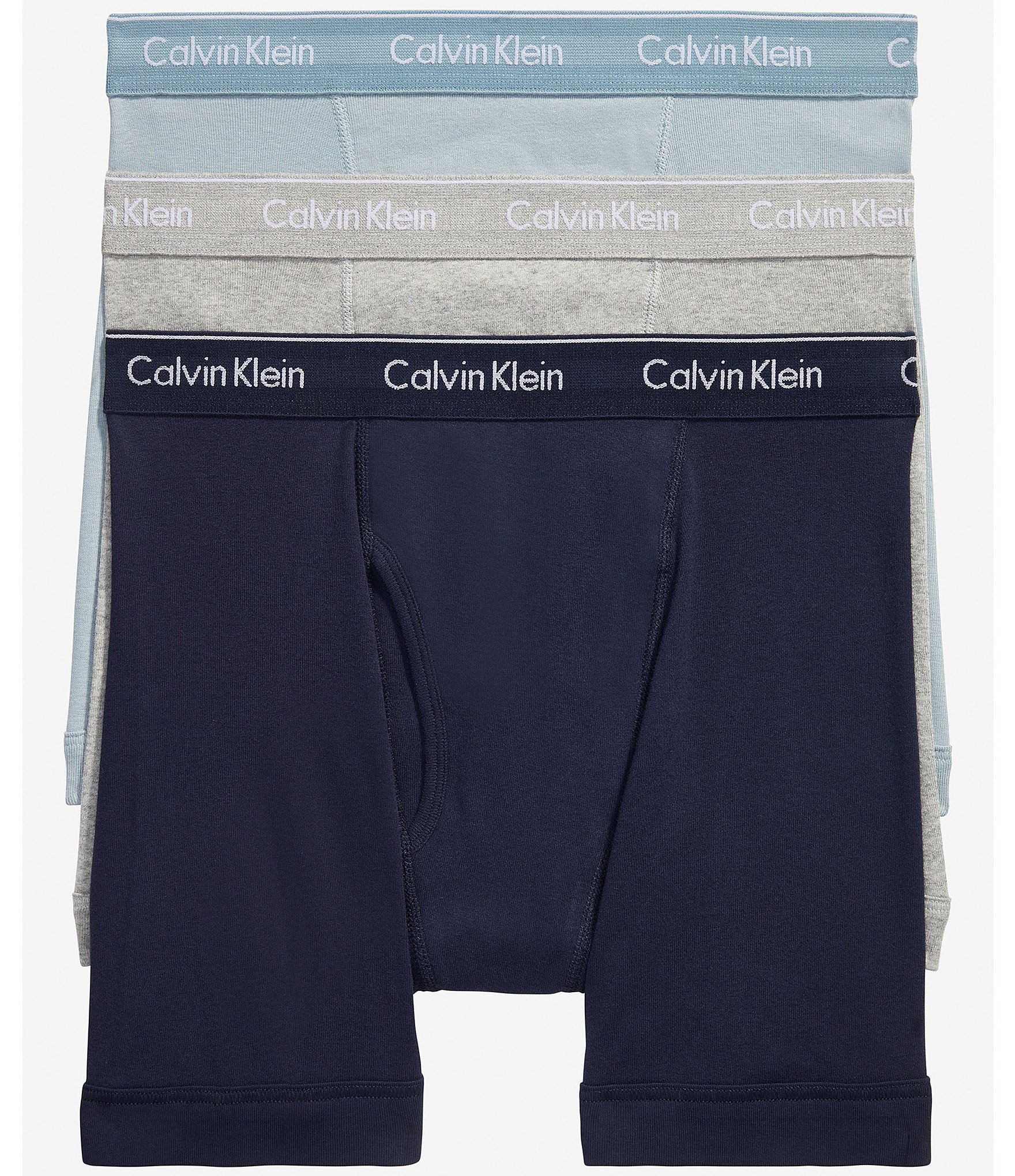 Calvin Klein Men's Cotton Classics 4-Pack Briefs, White, Small