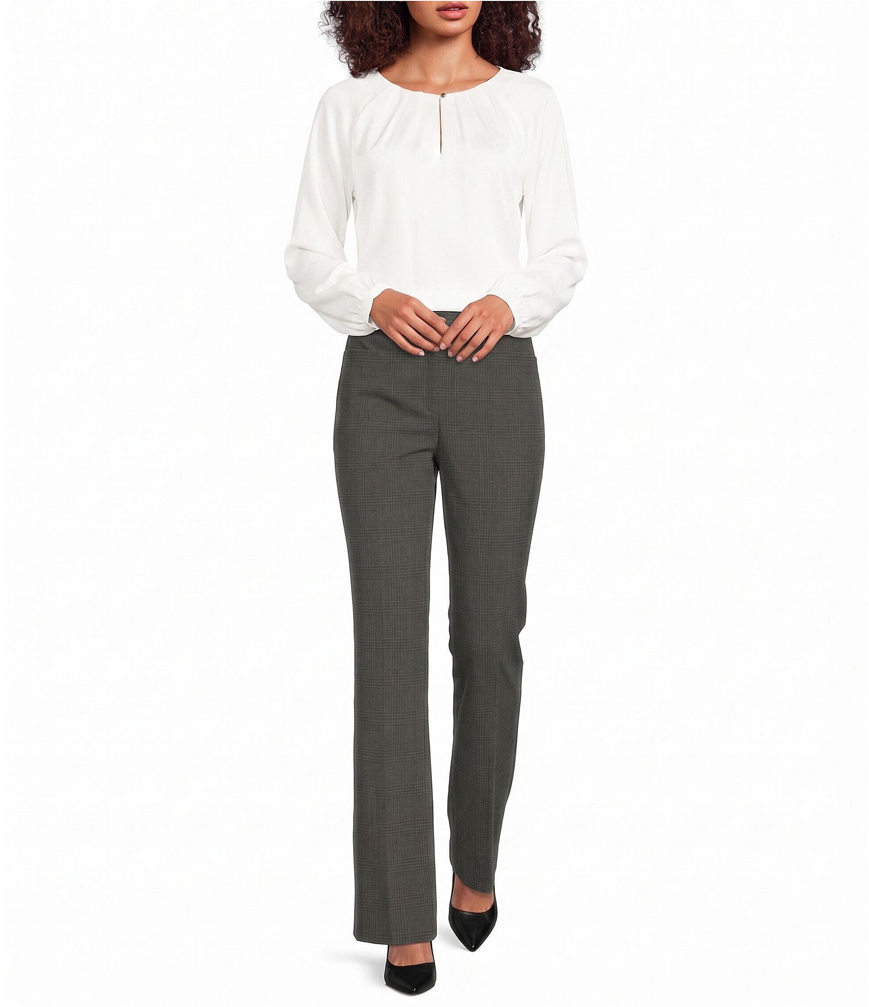 Calvin Klein Crew Neck Raglan Sleeve Blouse