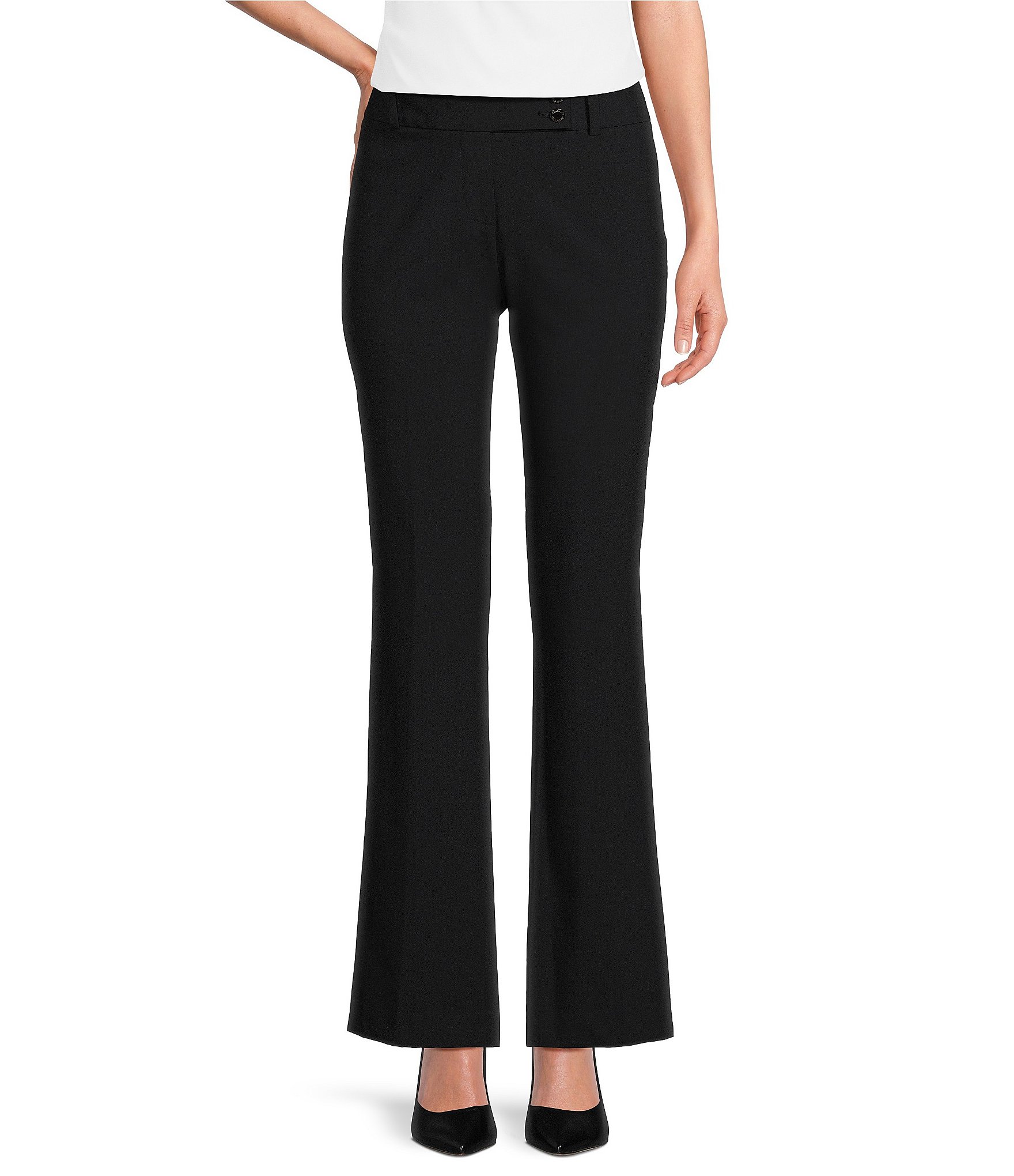 Calvin Klein Women's Plus Size Essential Power Stretch Ponte Legging,  Black, 1X : : Clothing, Shoes & Accessories