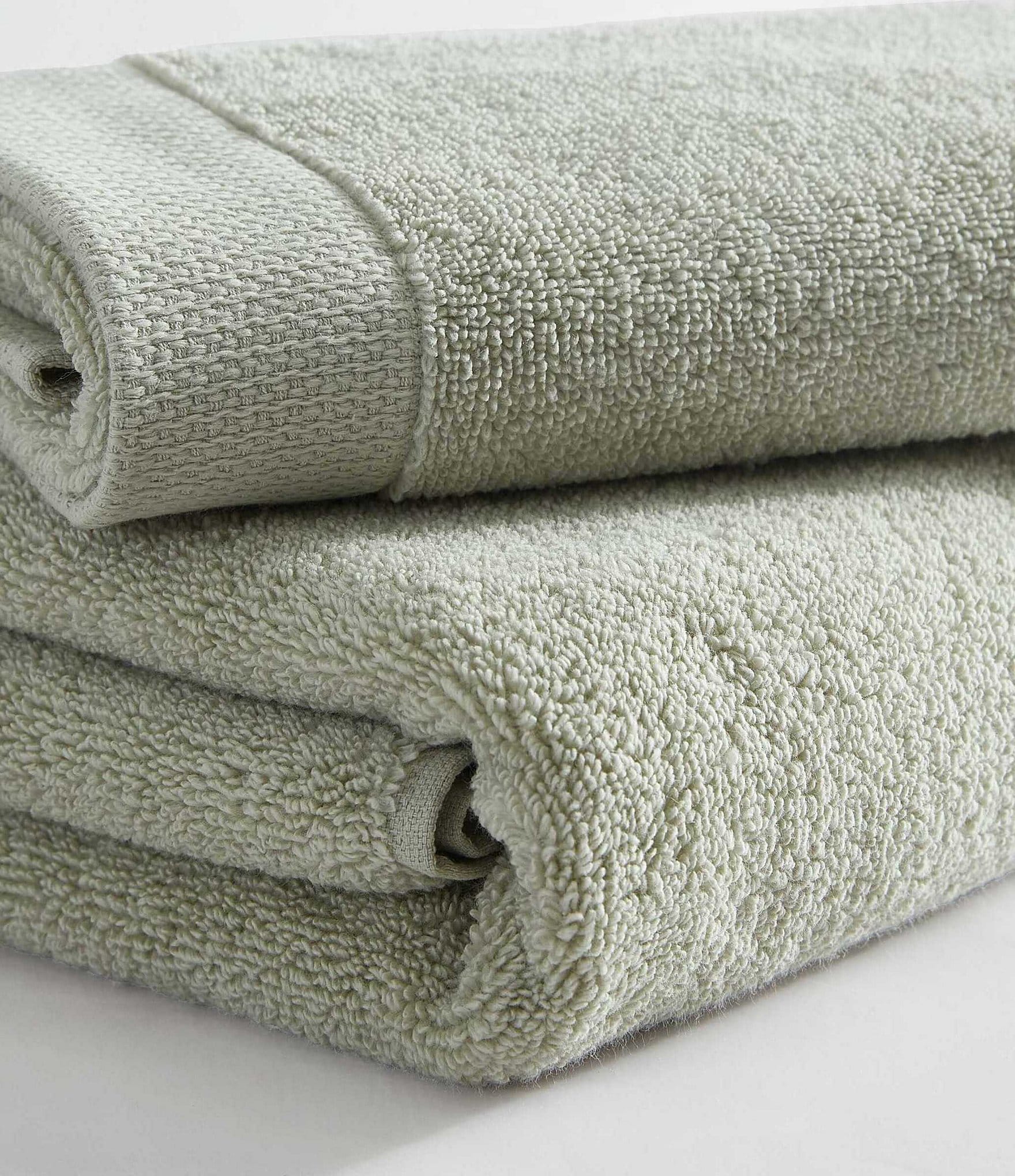 Calvin Klein Entwine Solid Cotton Terry 3-Piece Bath Towel Set