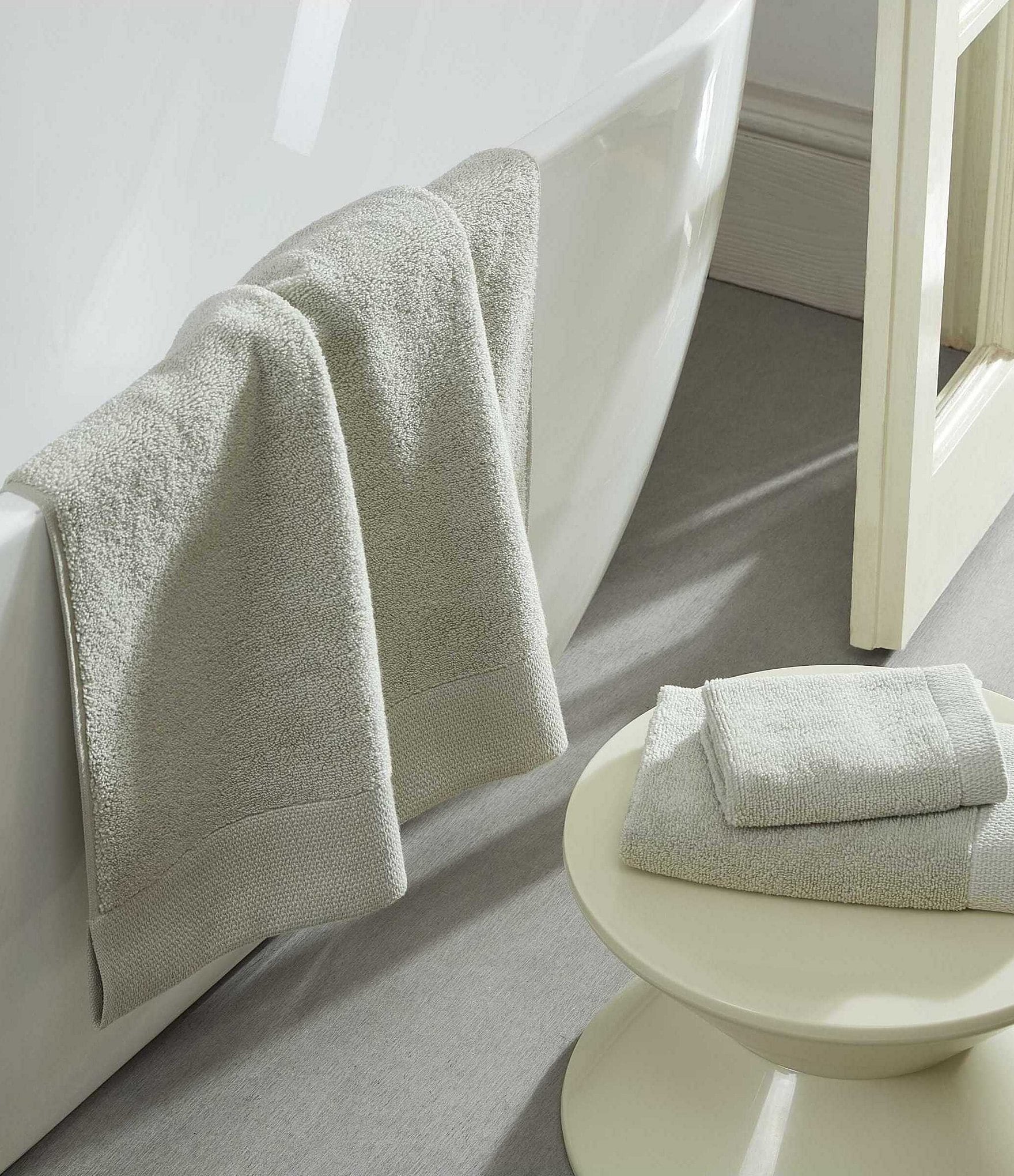 Calvin Klein Entwine Solid Cotton Terry 3-Piece Bath Towel Set