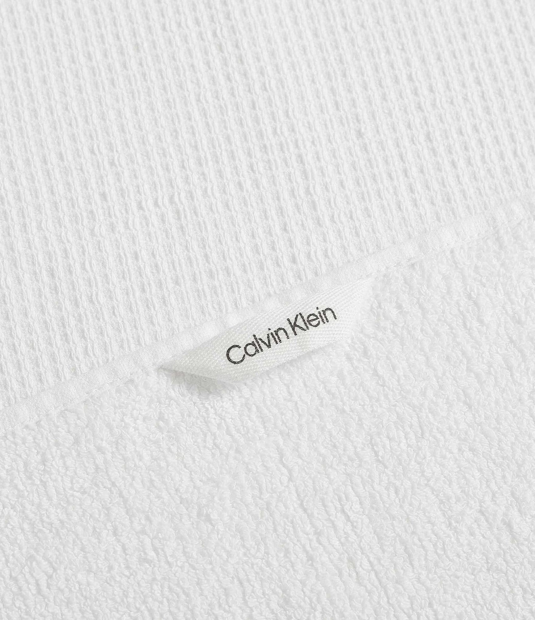 Calvin Klein Eternity Solid Cotton Terry 3 Piece Bath Towel Set