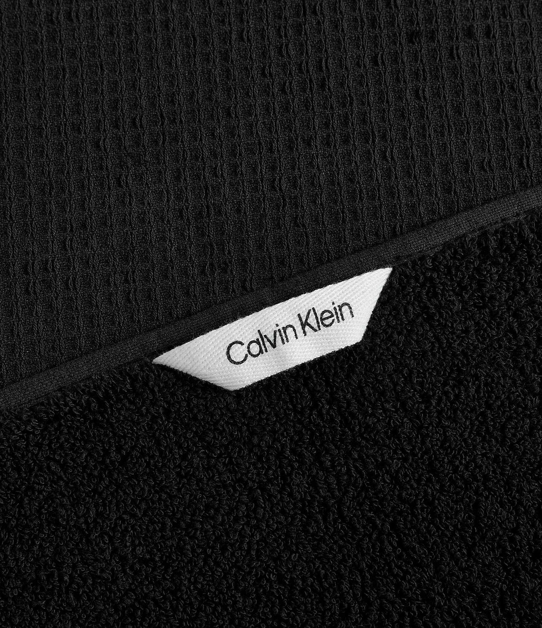 Calvin Klein Eternity Solid Cotton Terry 3 Piece Bath Towel Set