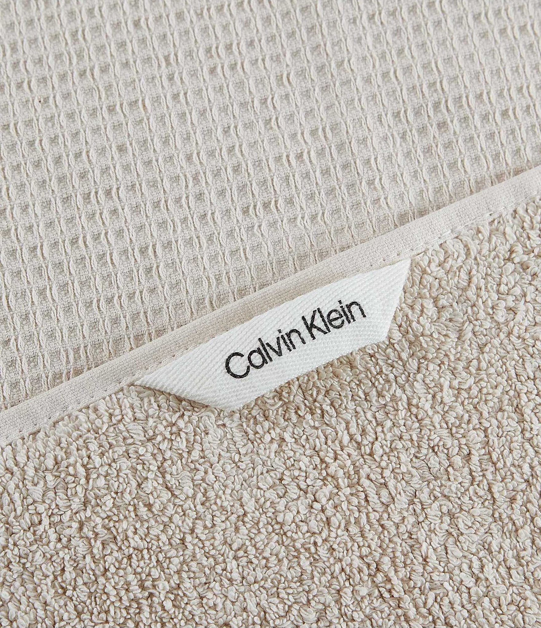 Calvin Klein Eternity Solid Cotton Terry 3 Piece Bath Towel Set