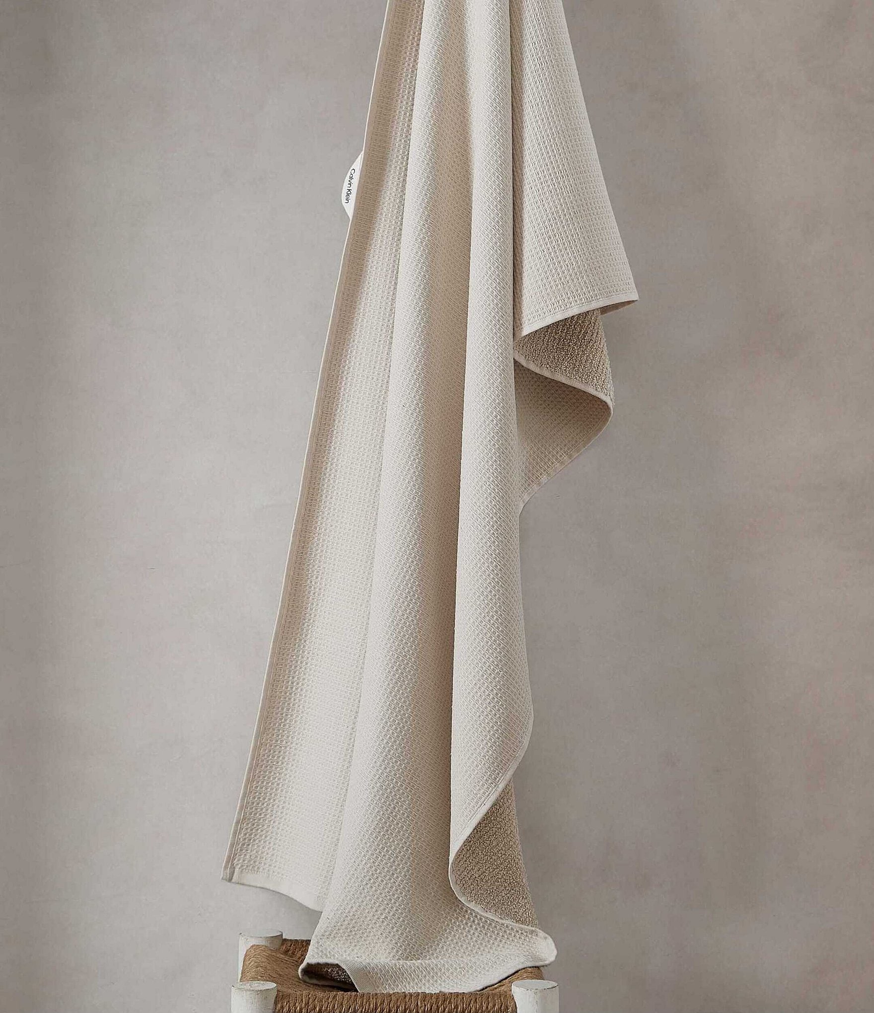 Calvin Klein Eternity Solid Cotton Terry 3 Piece Bath Towel Set