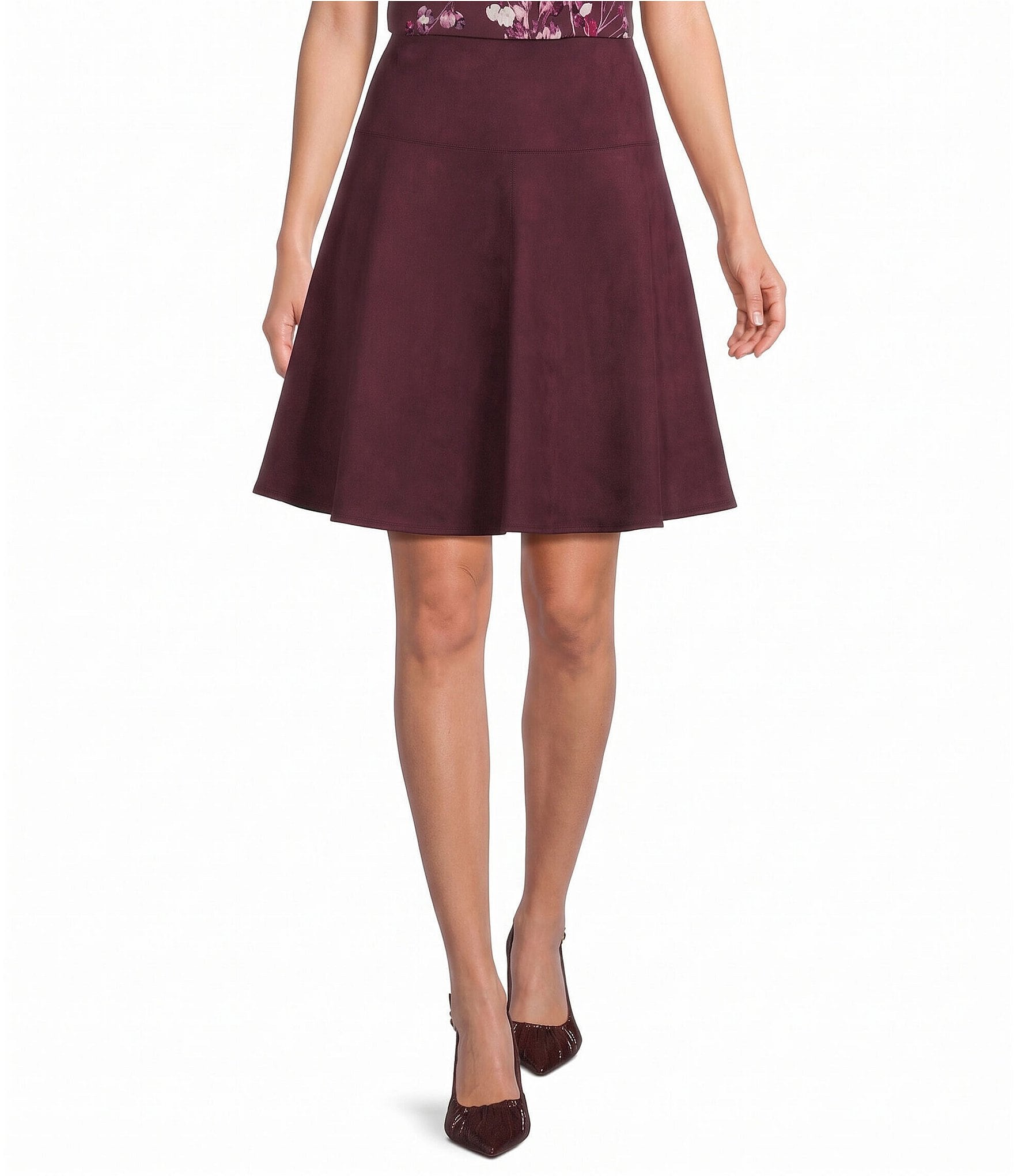 Calvin Klein Flared Mini Coordinating Skirt