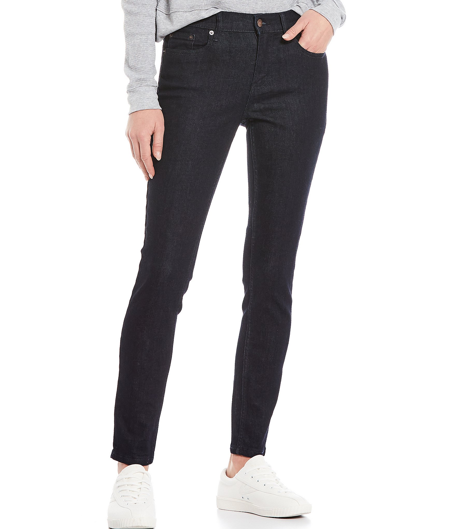 Calvin Klein Jeans Whisper Mid-Rise Skinny Jeans | Dillard's