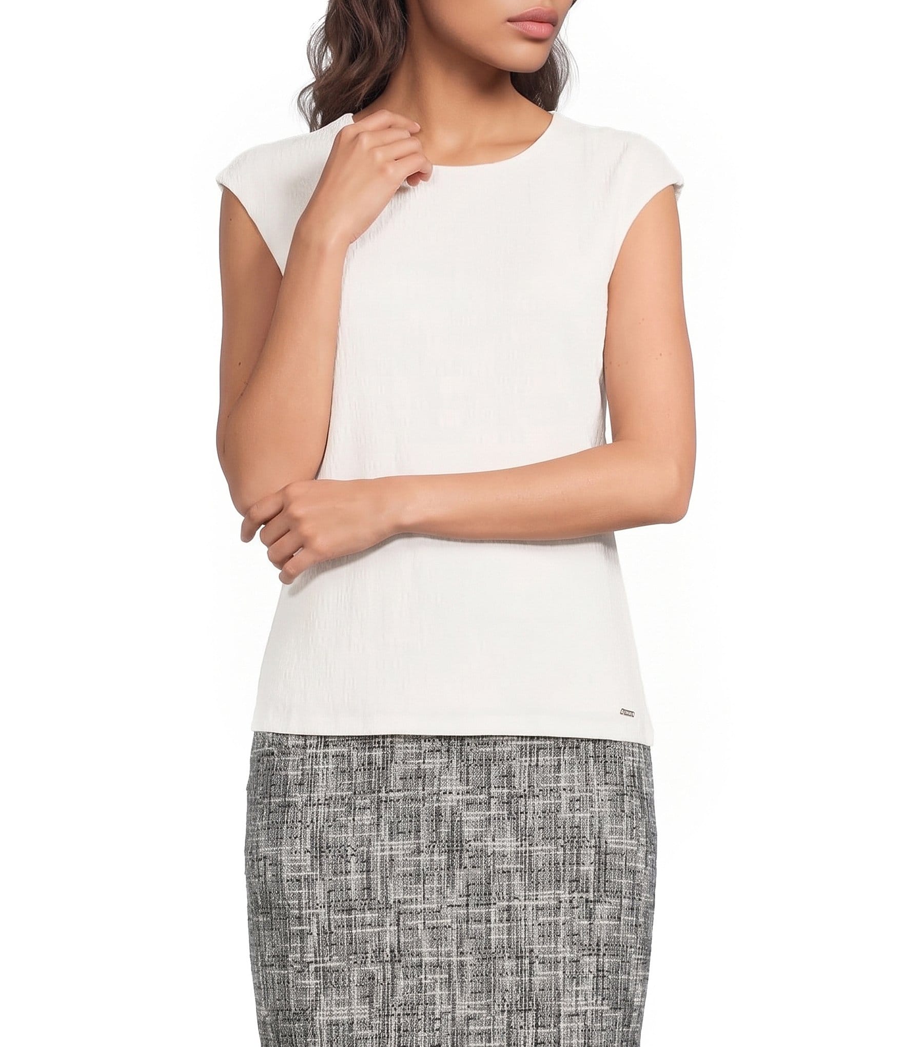 Calvin Klein Keyhole Back Top