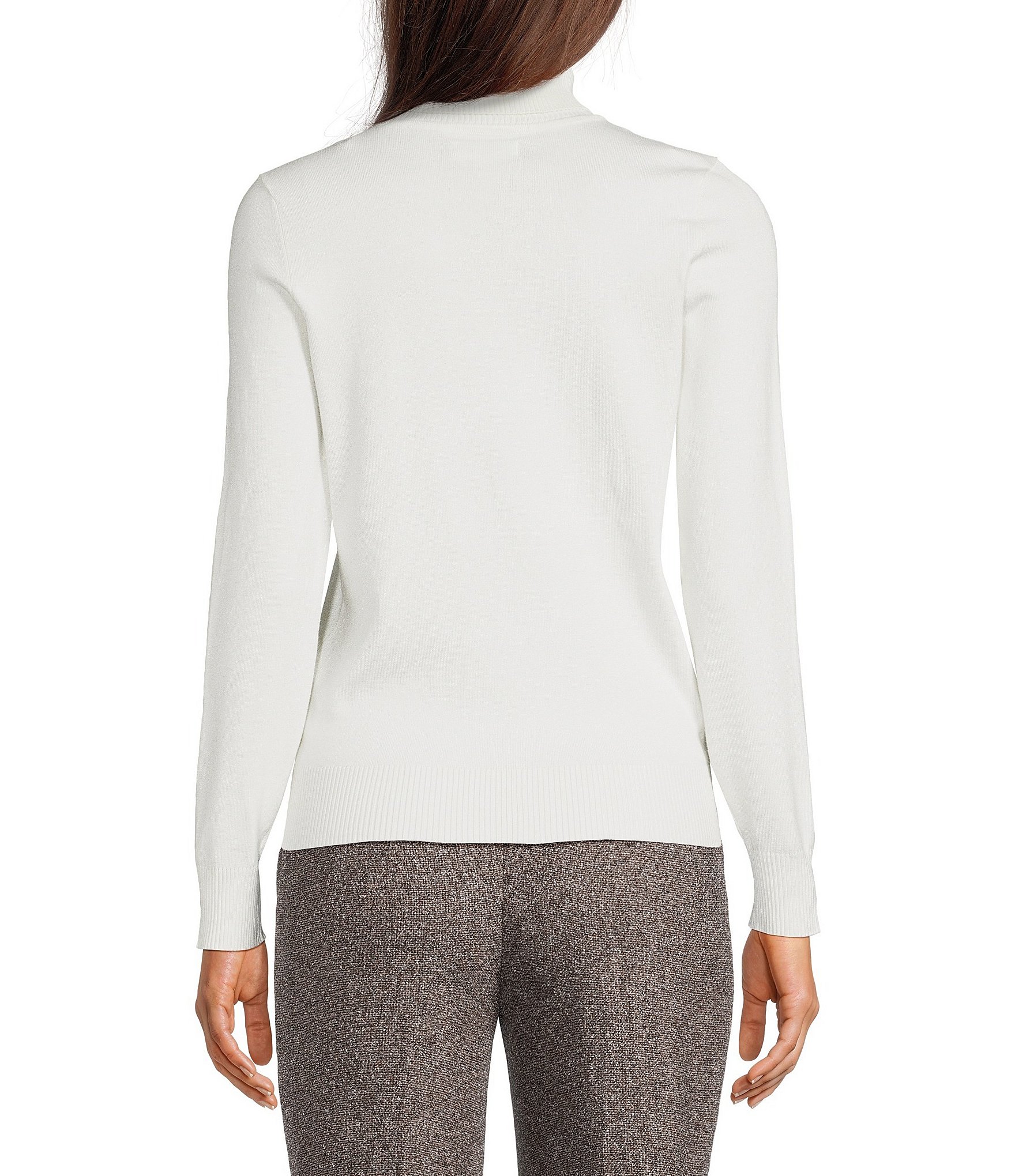Calvin Klein Long Sleeve Turtleneck Top
