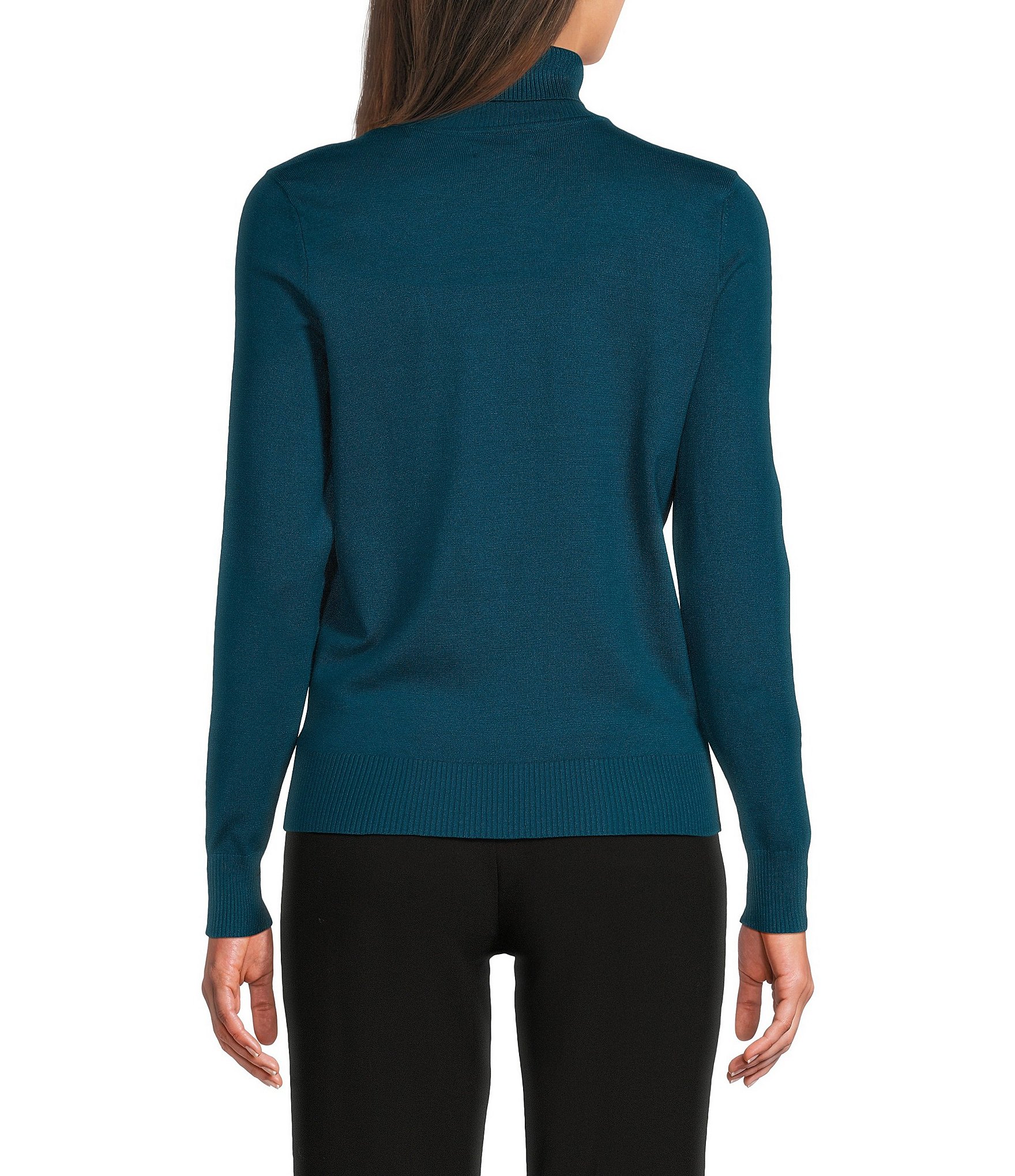 Calvin Klein Long Sleeve Turtleneck Top