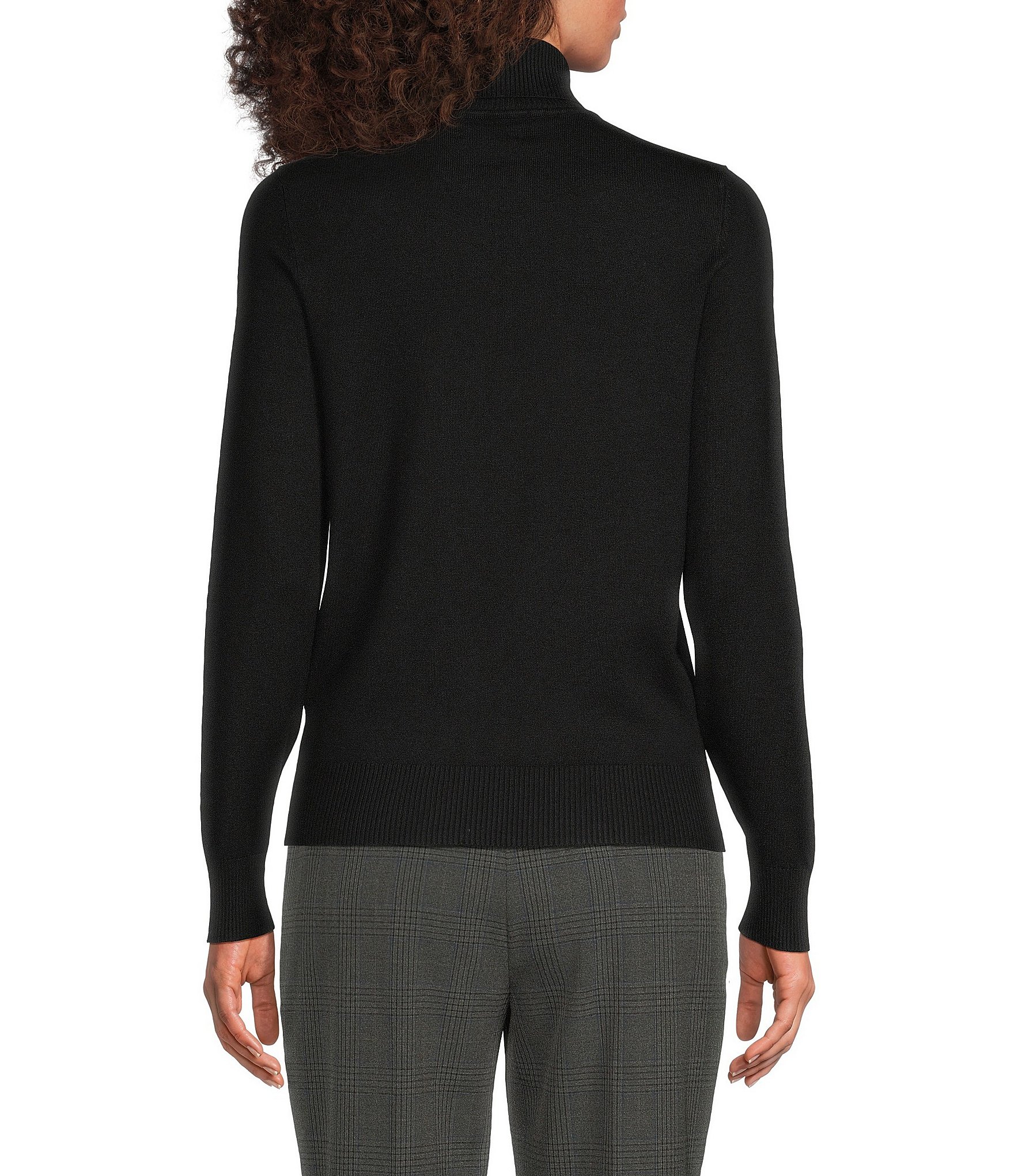 Calvin Klein Long Sleeve Turtleneck Top
