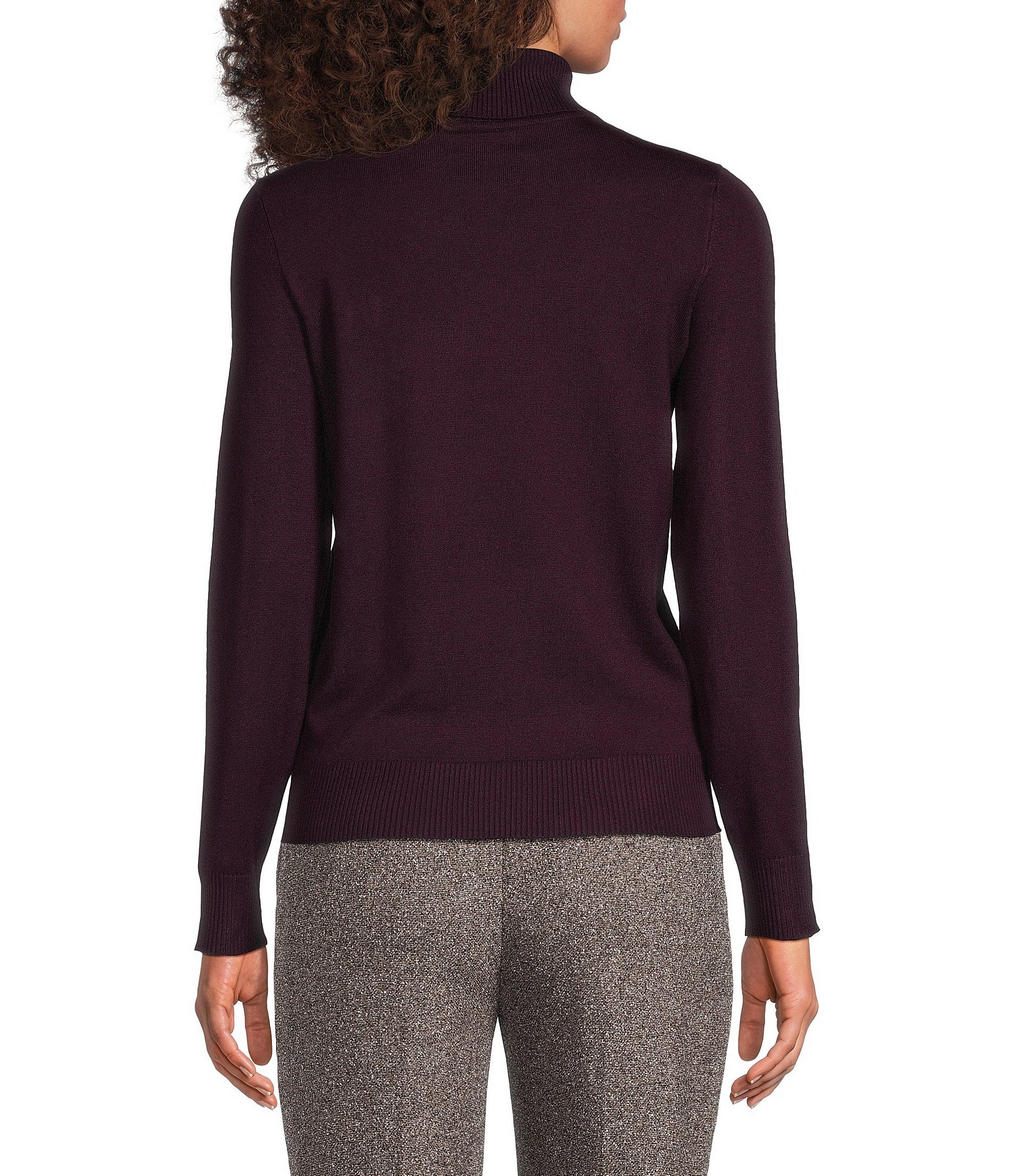 Calvin Klein Long Sleeve Turtleneck Top