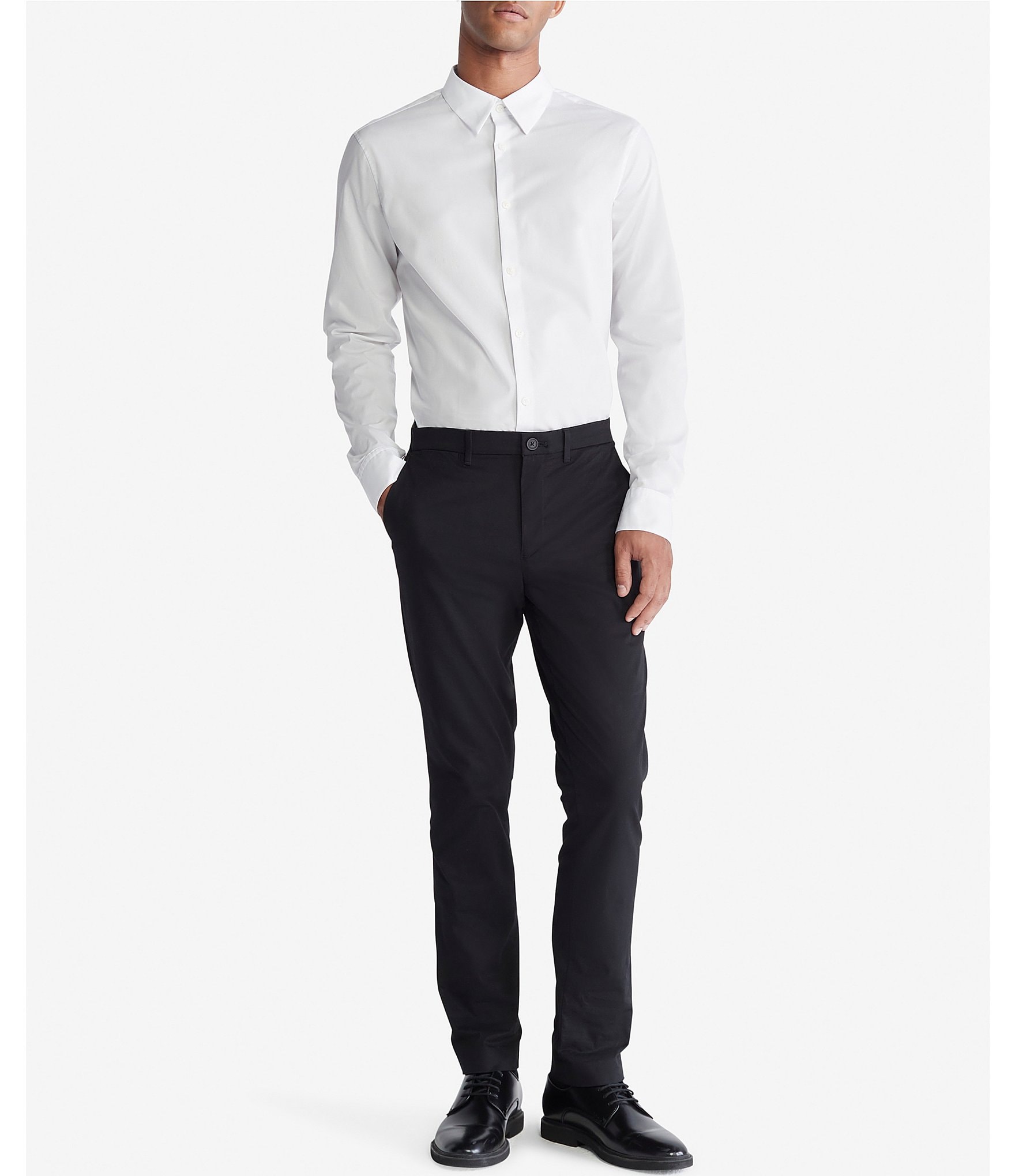 Calvin Klein Long-Sleeve Woven Shirt