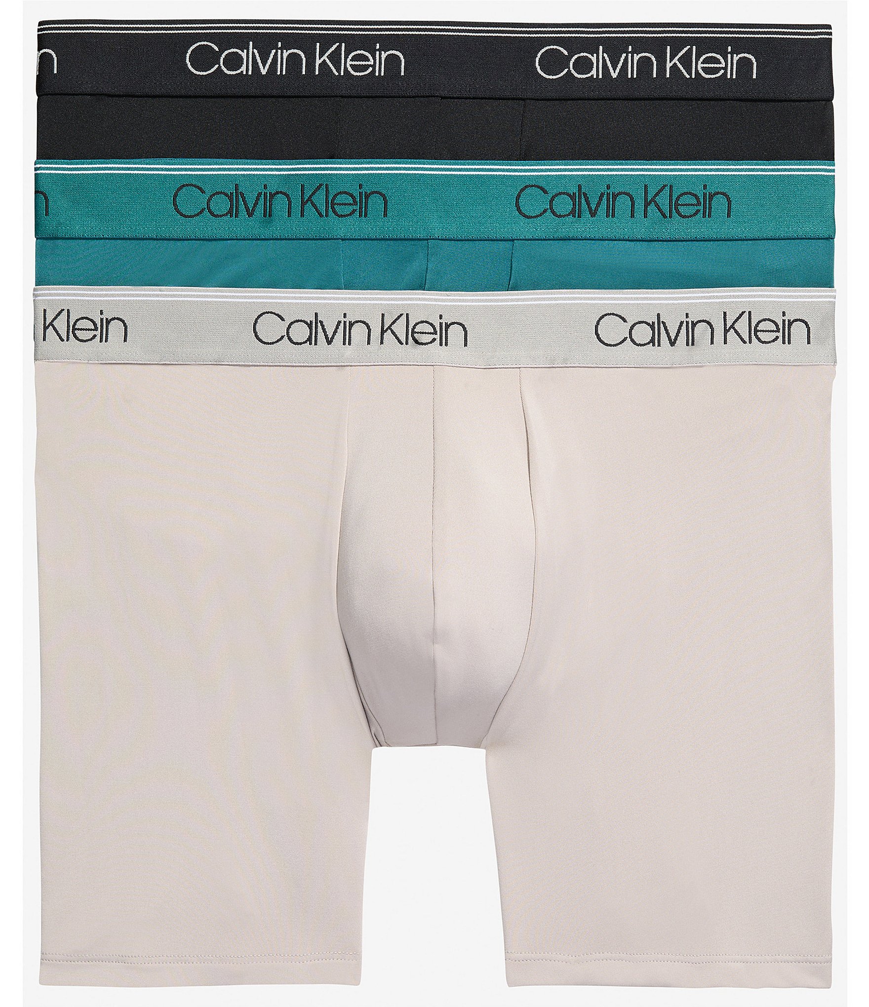 Calvin Klein Micro Stretch Solid Boxer Briefs 3-Pack