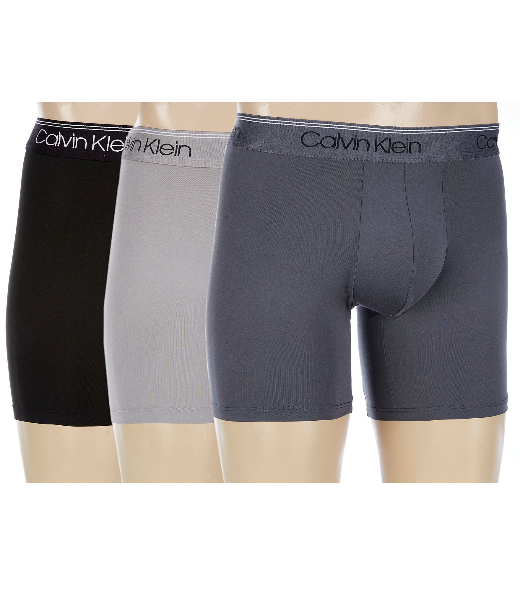 Buy Calvin Klein Underwear Men Navy Elasticized Waistband Solid Trunks -  NNNOW.com