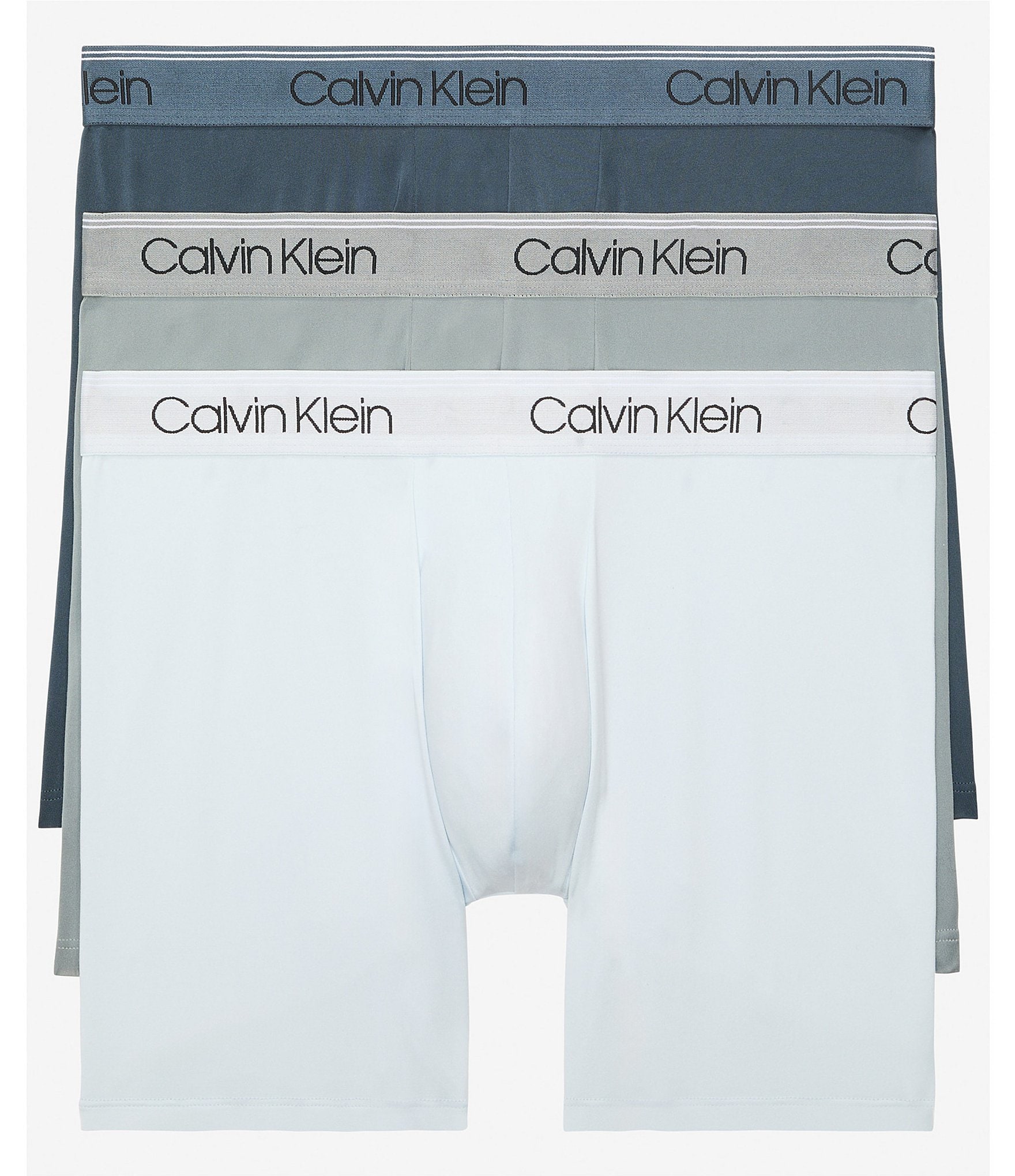 Calvin Klein Micro Stretch Solid Boxer Briefs 3-Pack