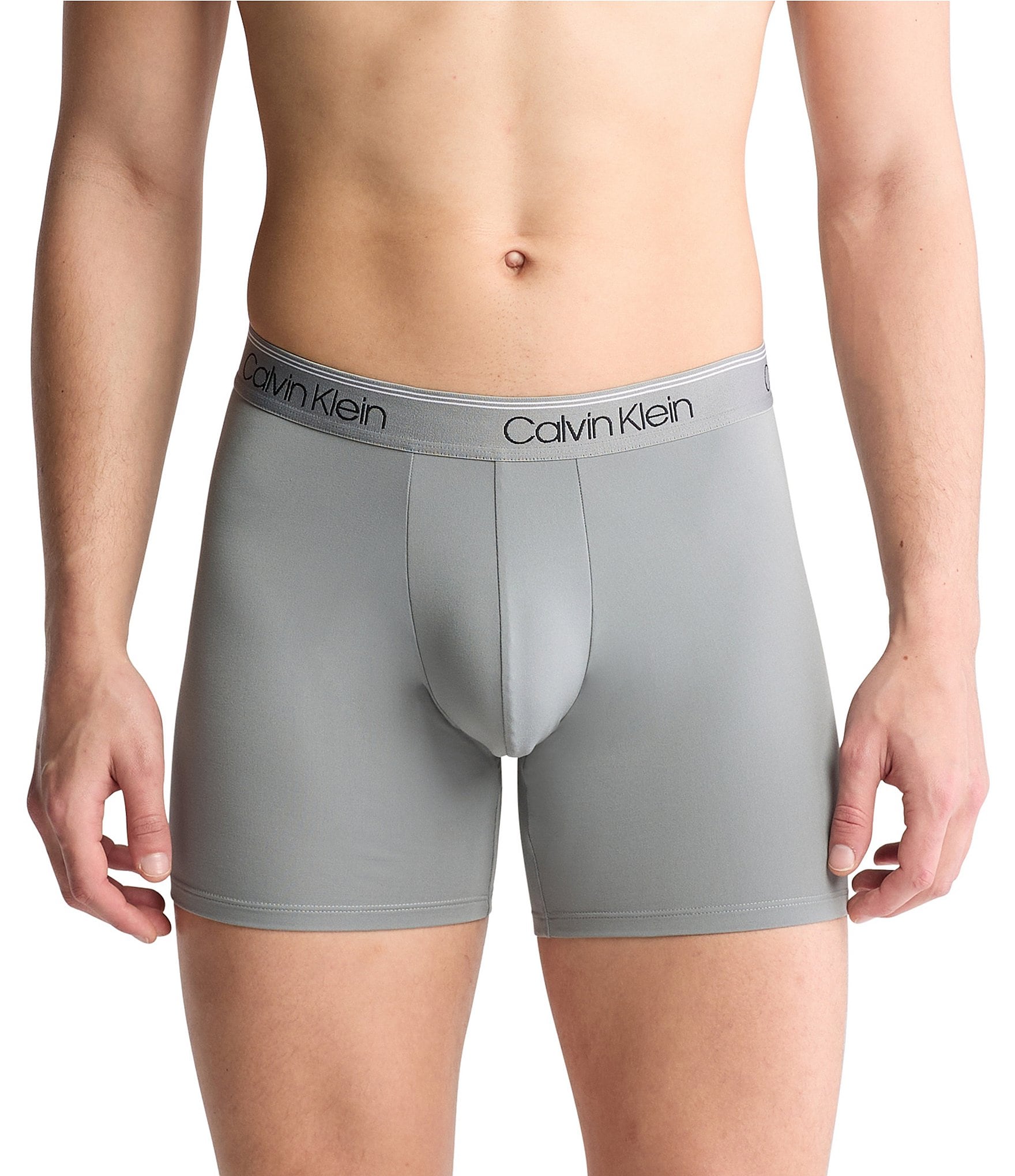 Calvin Klein Micro Stretch Solid Boxer Briefs 3-Pack