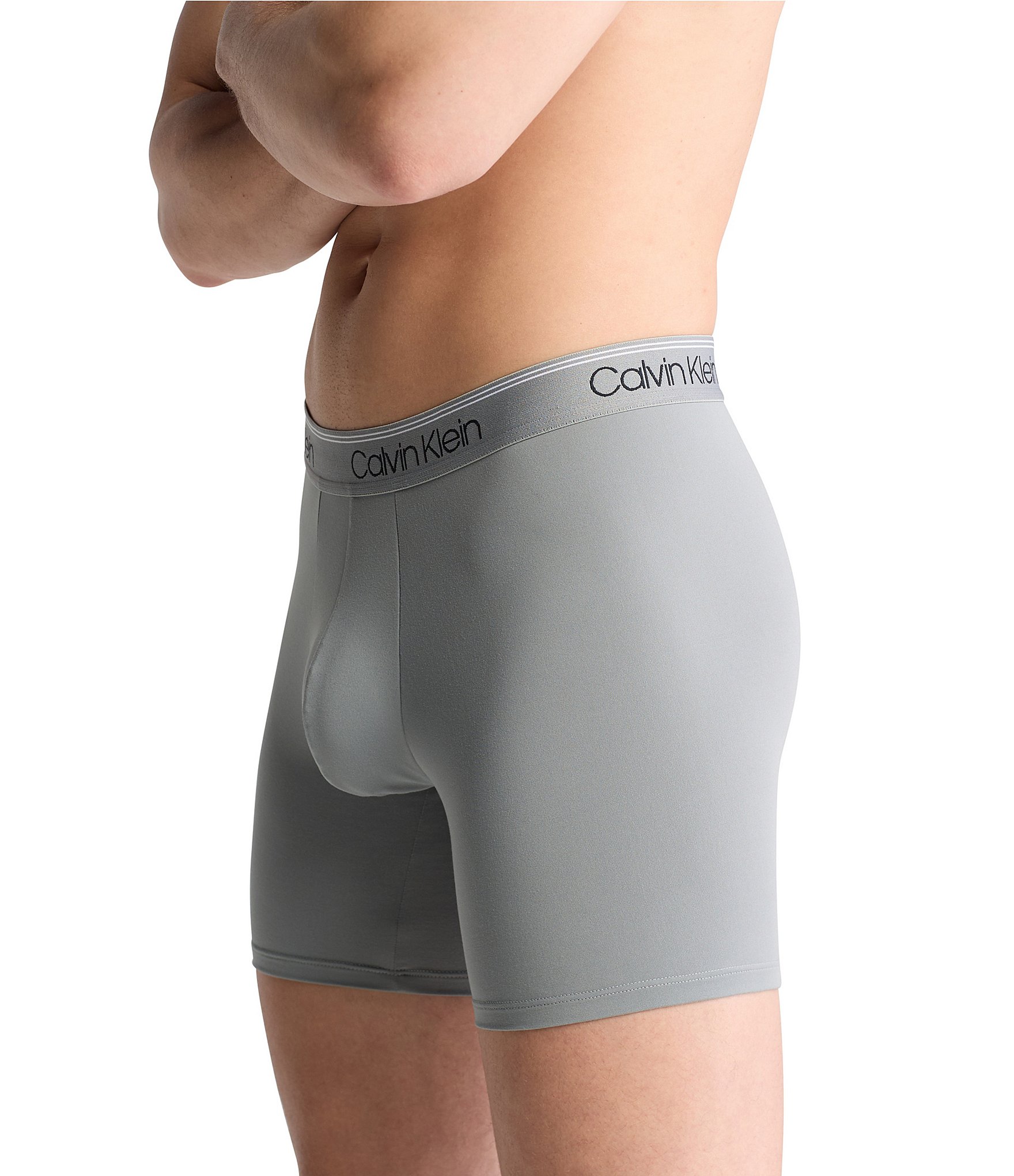 Calvin Klein Micro Stretch Solid Boxer Briefs 3-Pack