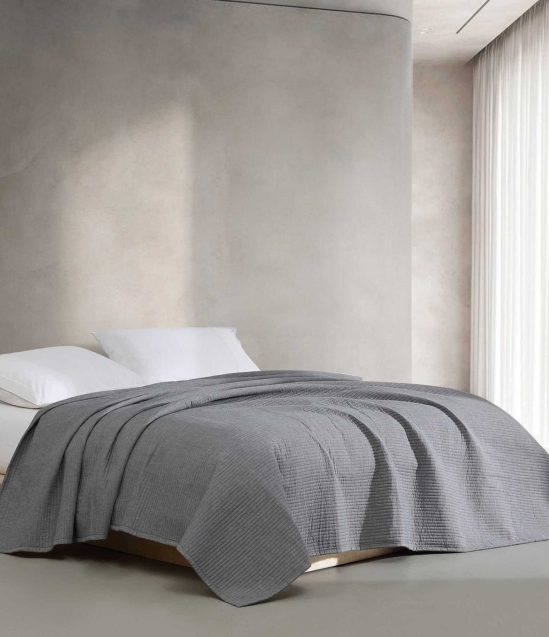 Calvin Klein Mini Channel Stitch Solid Quilt Mini Set