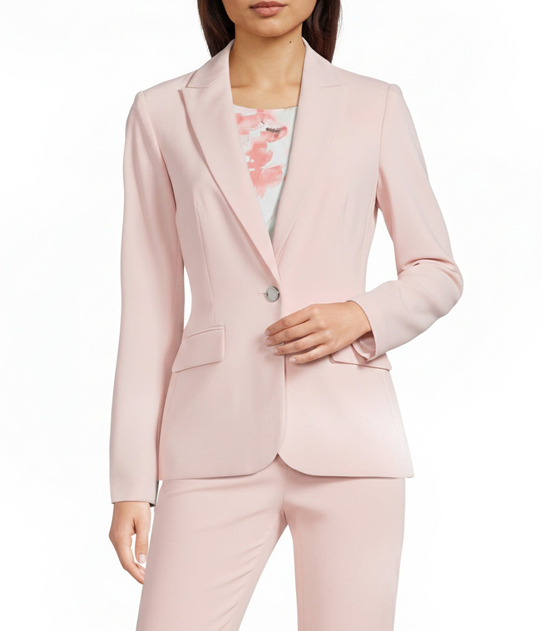 chinese dress ladies Pink Power Suit - Xs Ellae Lisque - Perfect Lace Suit for Birthdays & Events