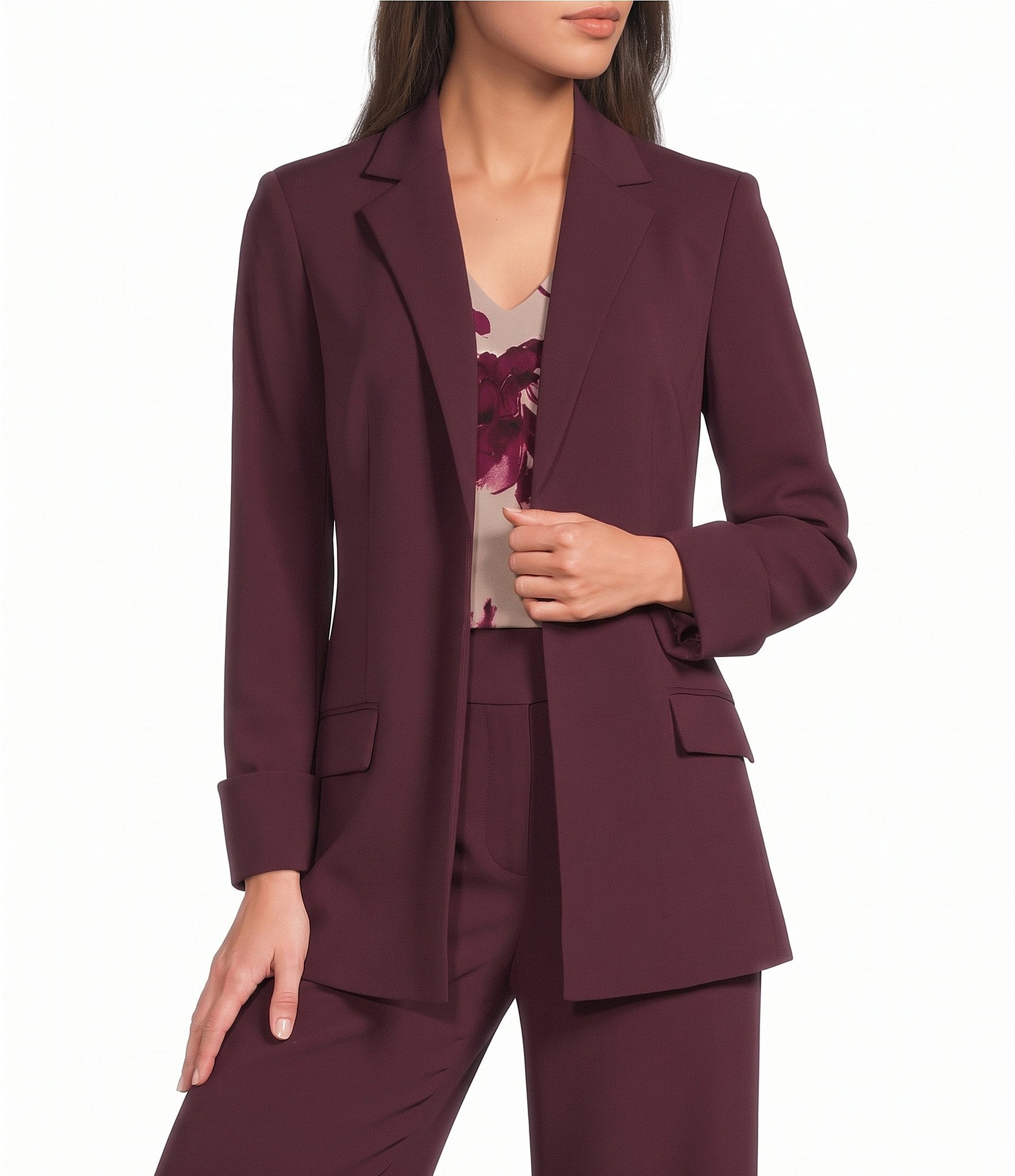 Calvin Klein Open Front Coordinating Jacket