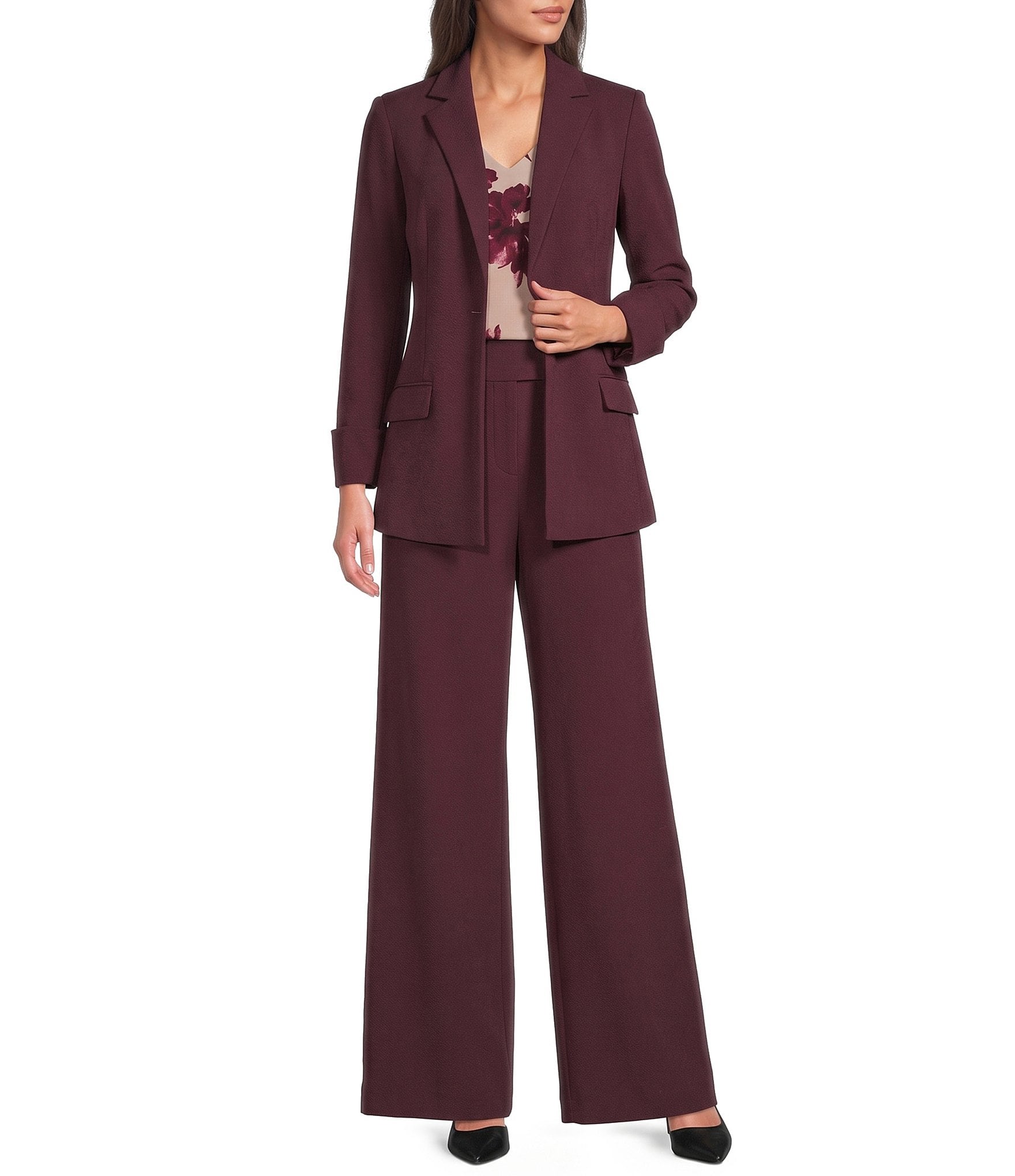 Calvin Klein Open Front Coordinating Jacket