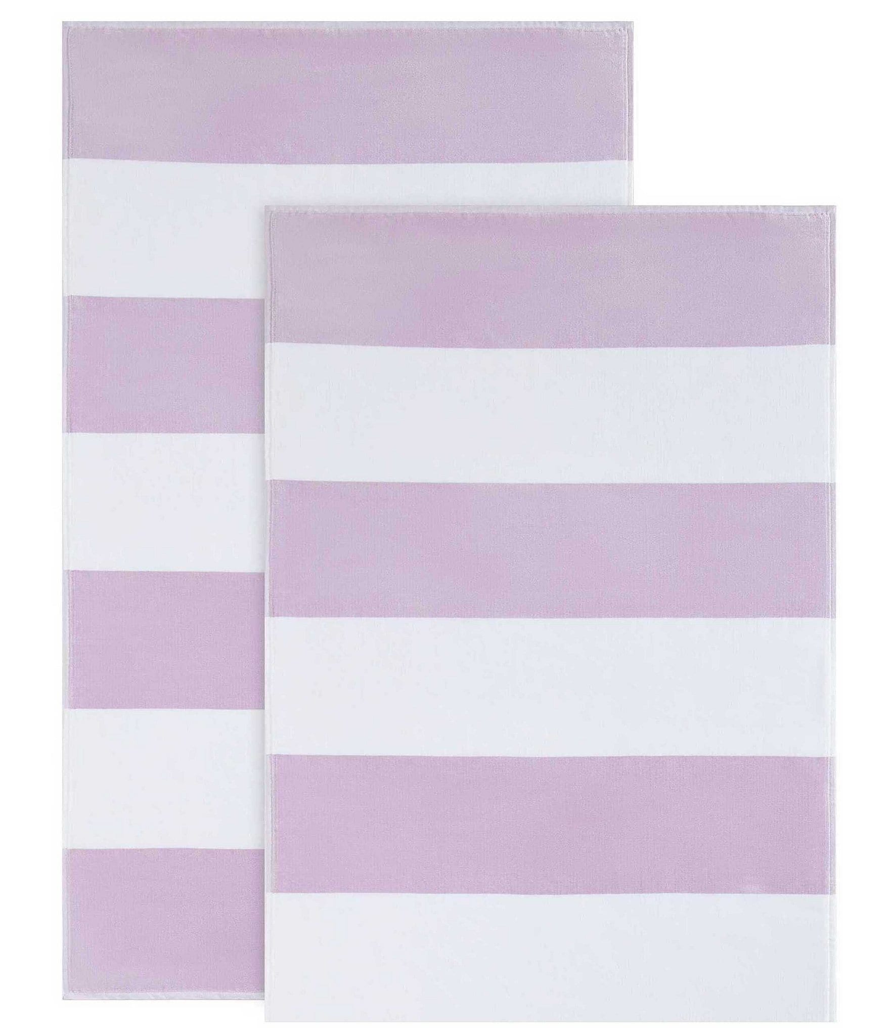 Calvin Klein Outdoor Collection Poolside Striped 2-Piece Beach Towel Set | Dillard's
