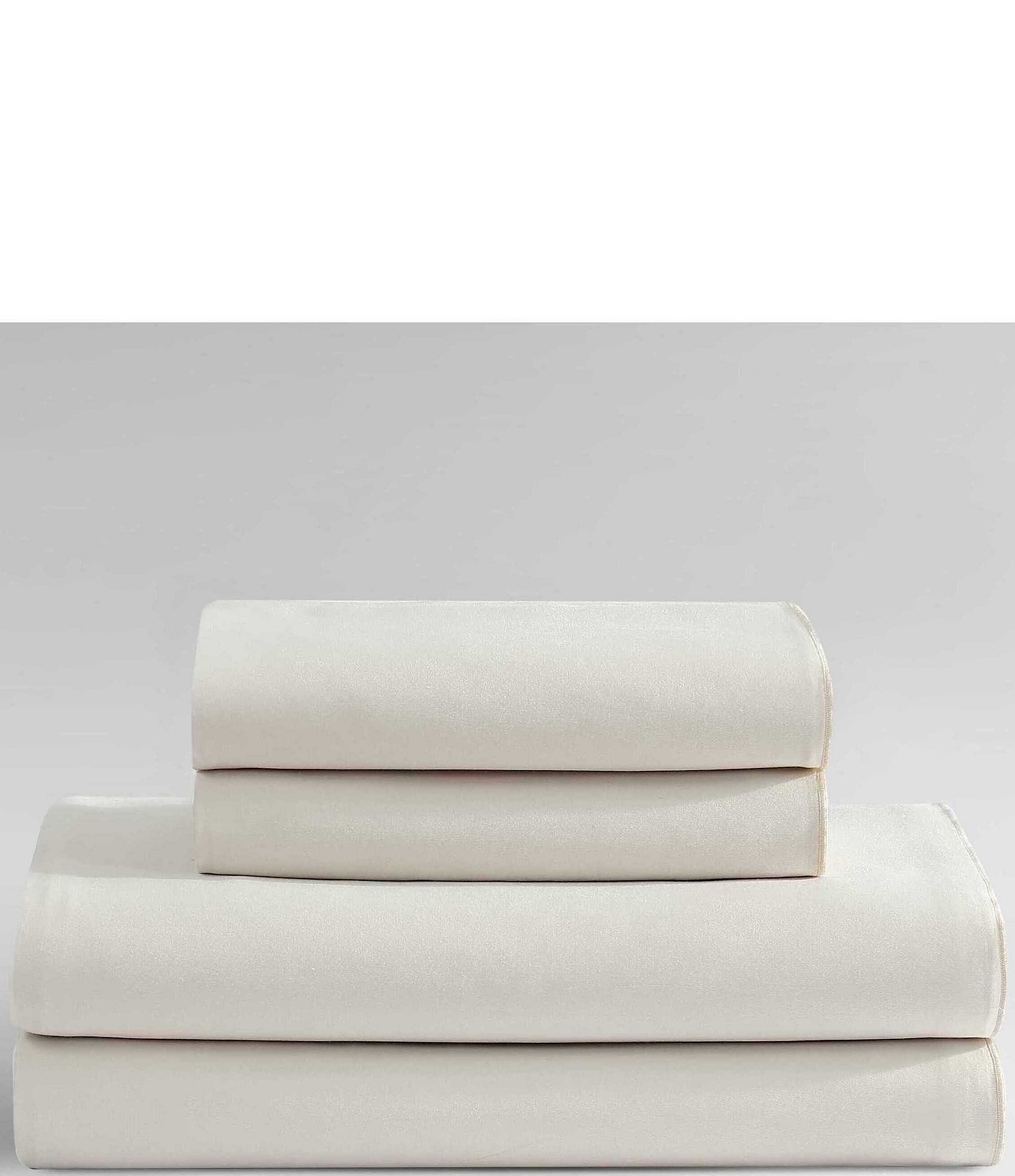 Calvin Klein Pearl Edge Cotton Sateen 300 Thread Count Sheet Set Dillard s