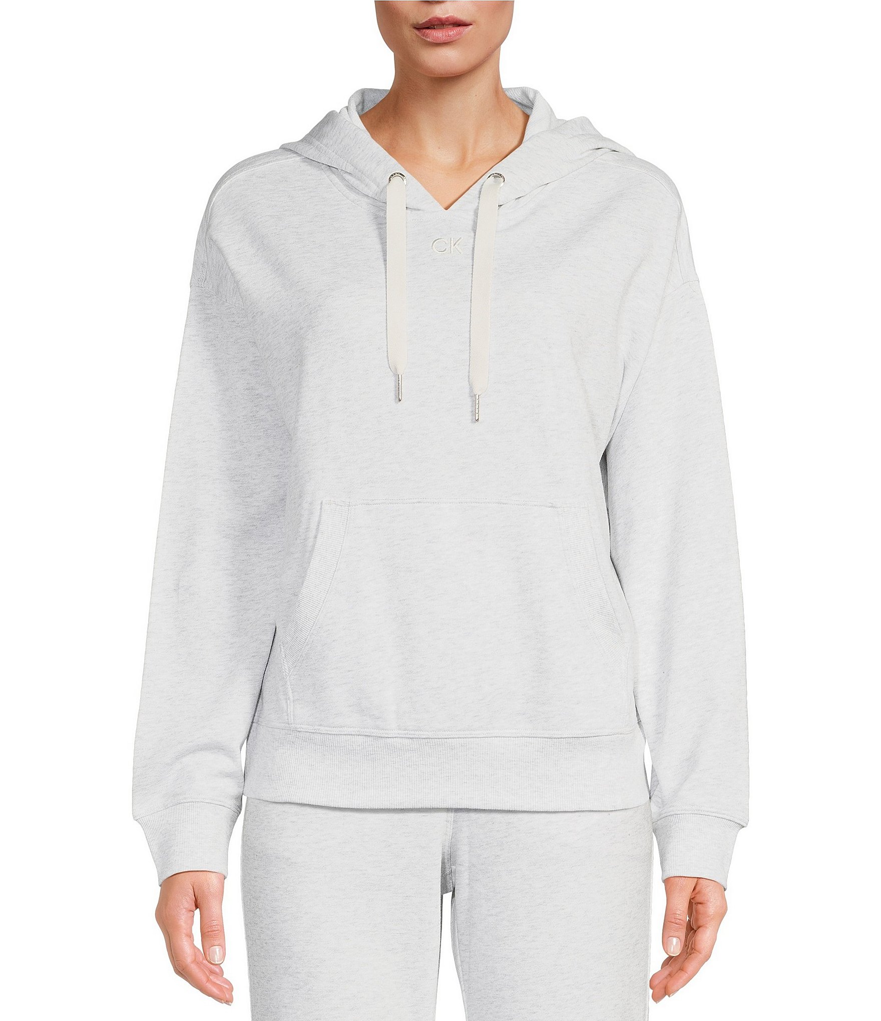 Calvin Klein Performance Long Sleeve Side Slit Hoodie