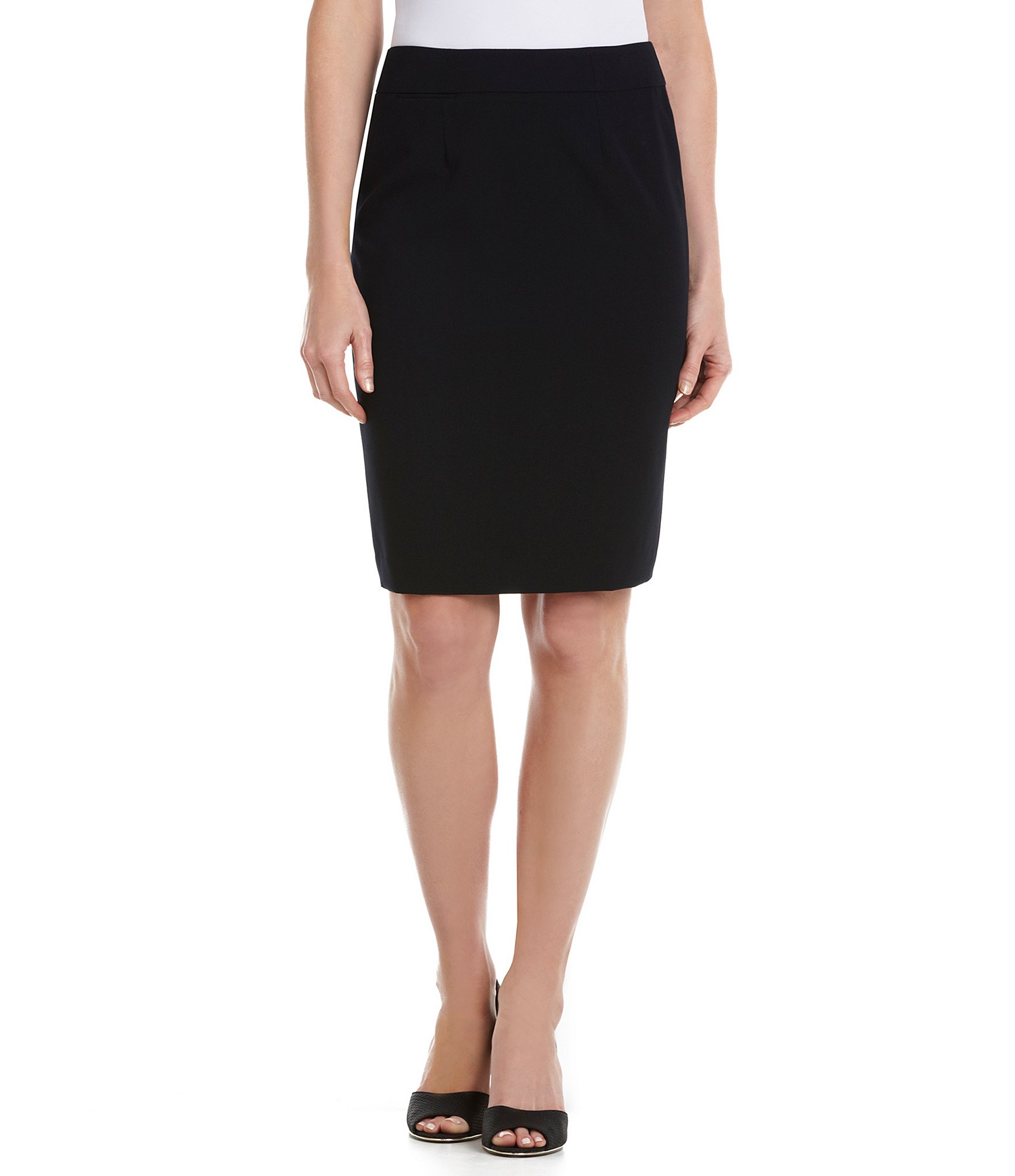 Calvin Klein Petite Size Pencil Skirt | Dillard's