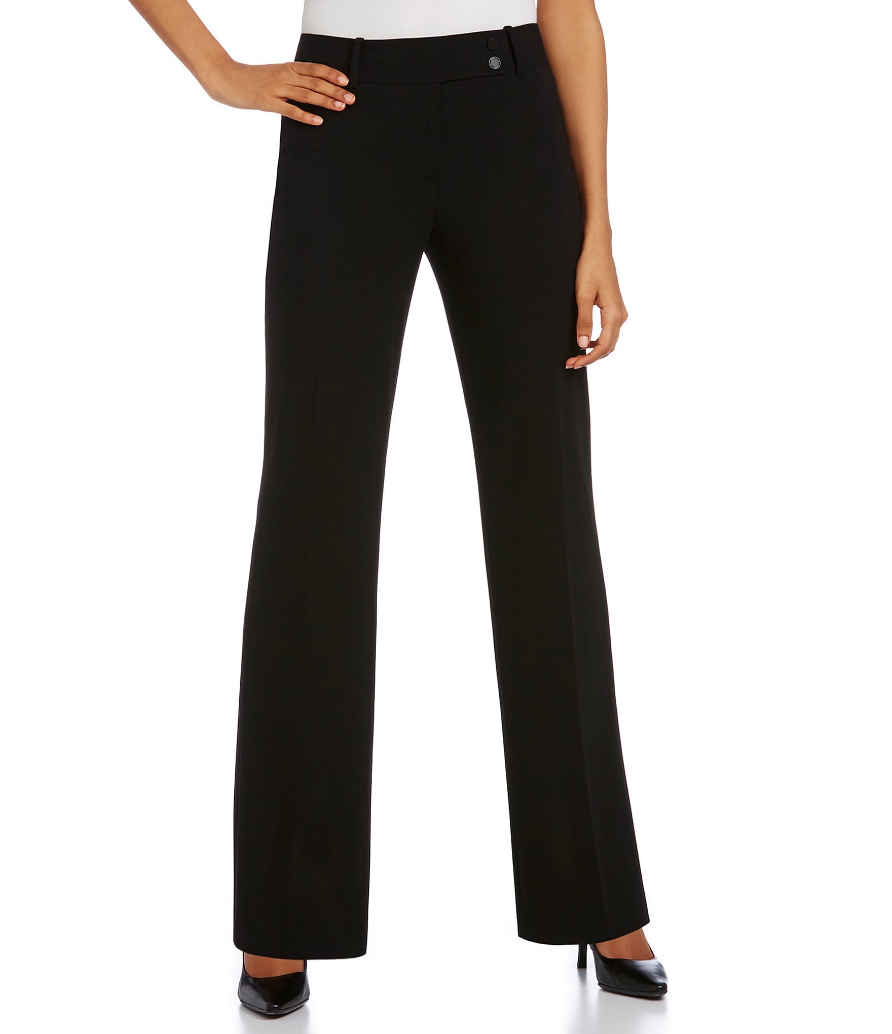 calvin klein classic fit pants petite