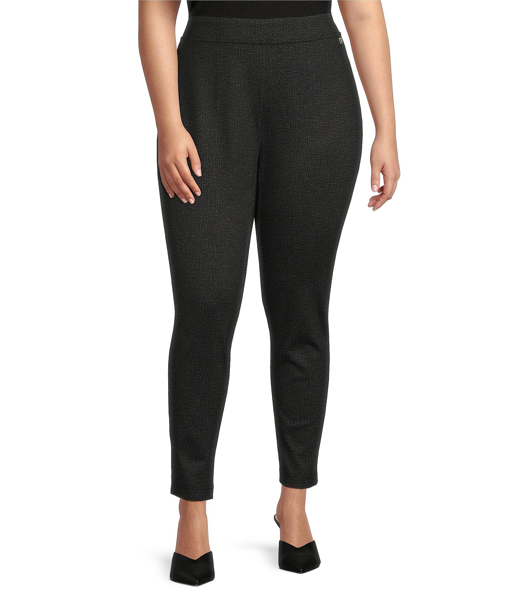 Shop Prisma's White Cuff Length Leggings for Comfortable Style