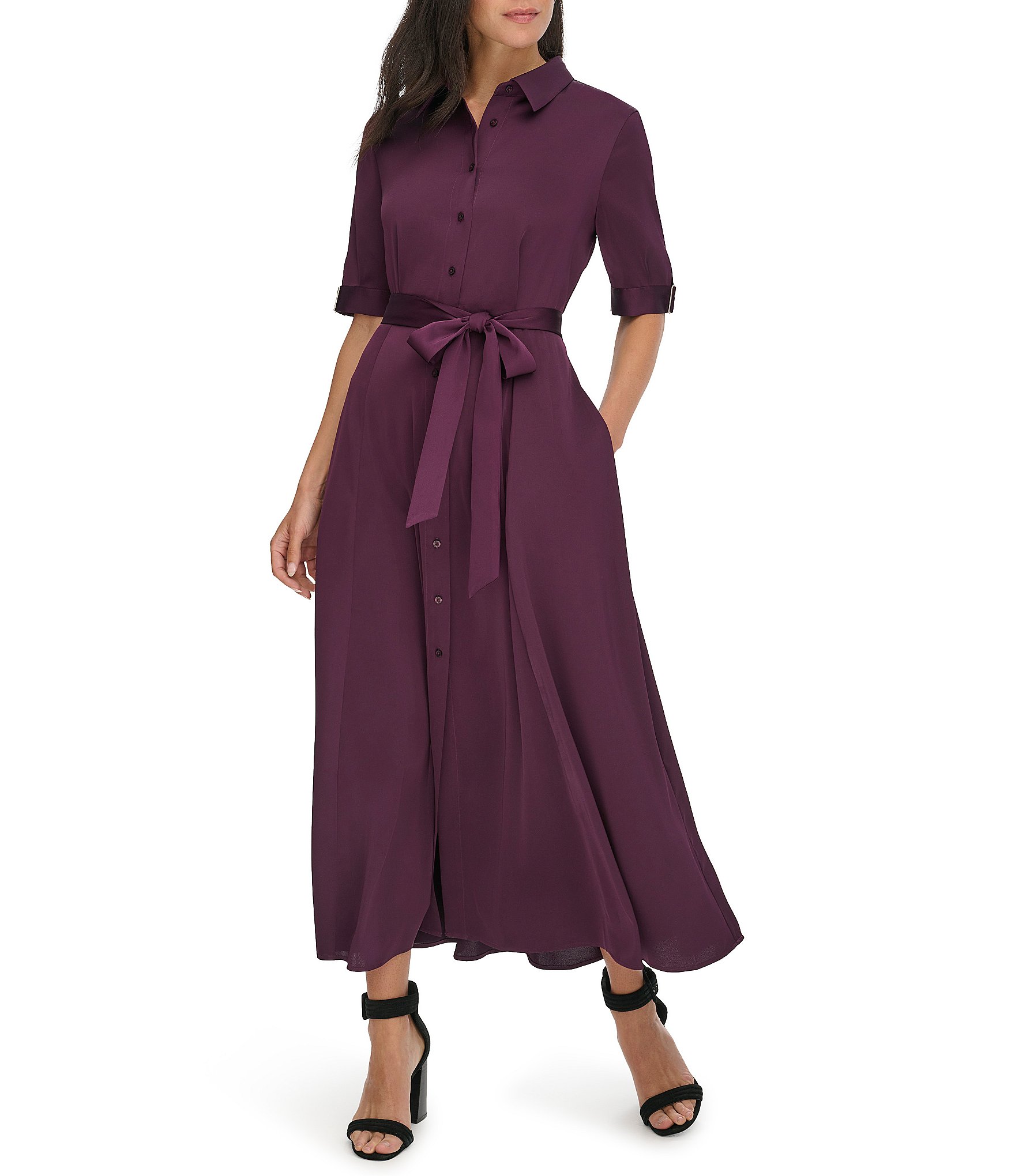 Calvin klein shirt dress women's online