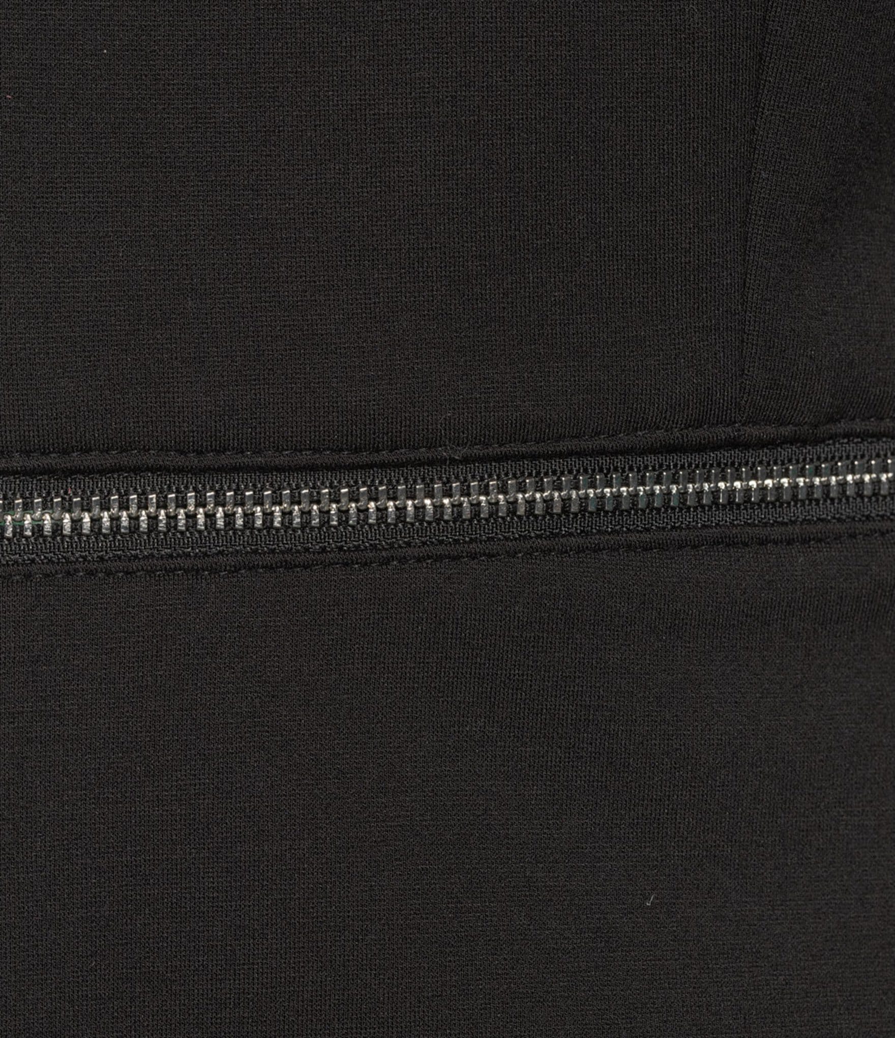 Calvin Klein Ponte Zipper Detail Open Front Topper