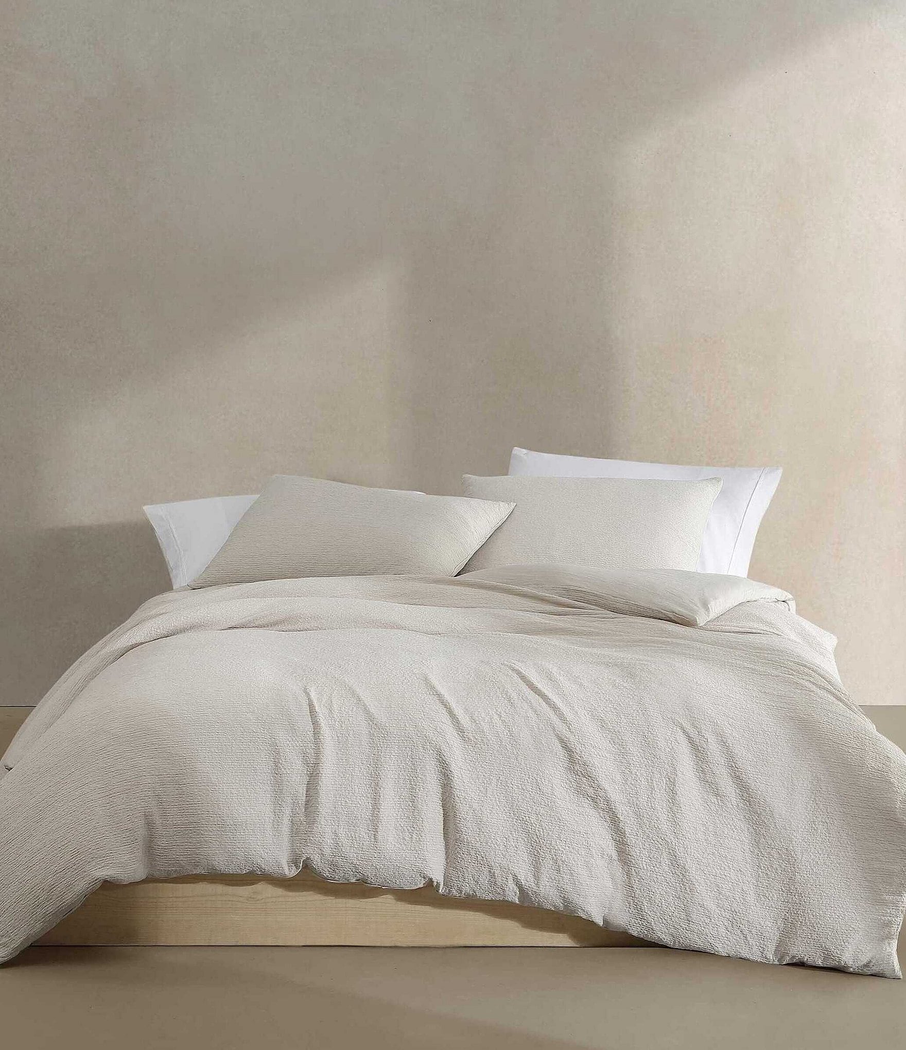 Calvin Klein Seersucker Duvet Cover Mini Set