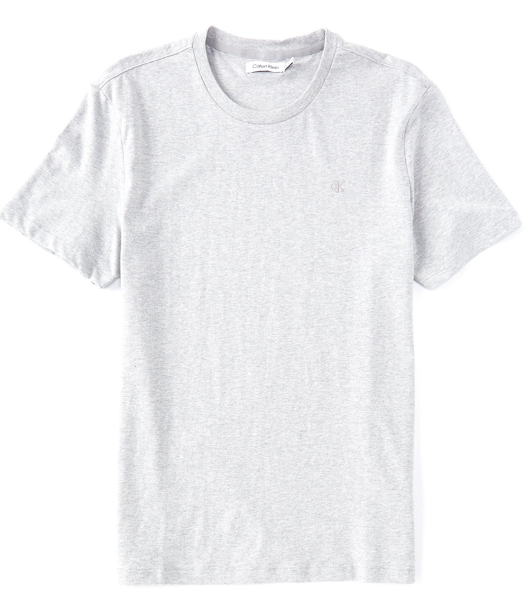 Calvin Klein Short Sleeve Classic Smooth Cotton Solid T-Shirt